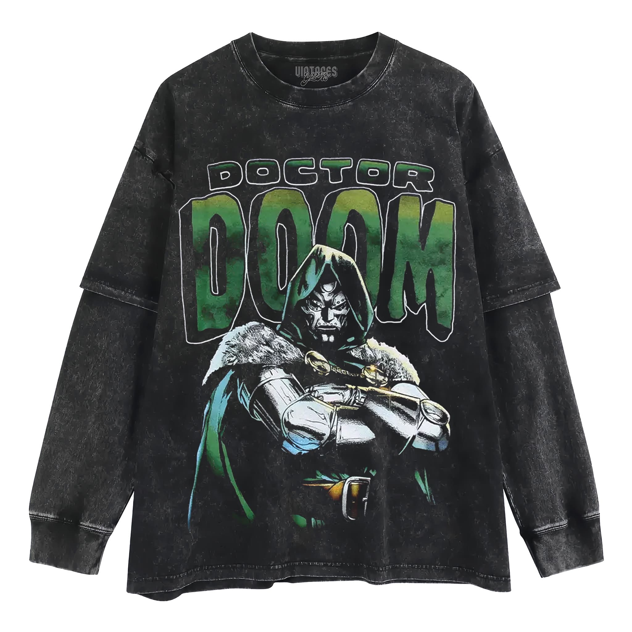 VINTAGE DR DOOM V5 TANK TOP & TEE & LONG SLEEVE & LAYERED LS & HOODIE