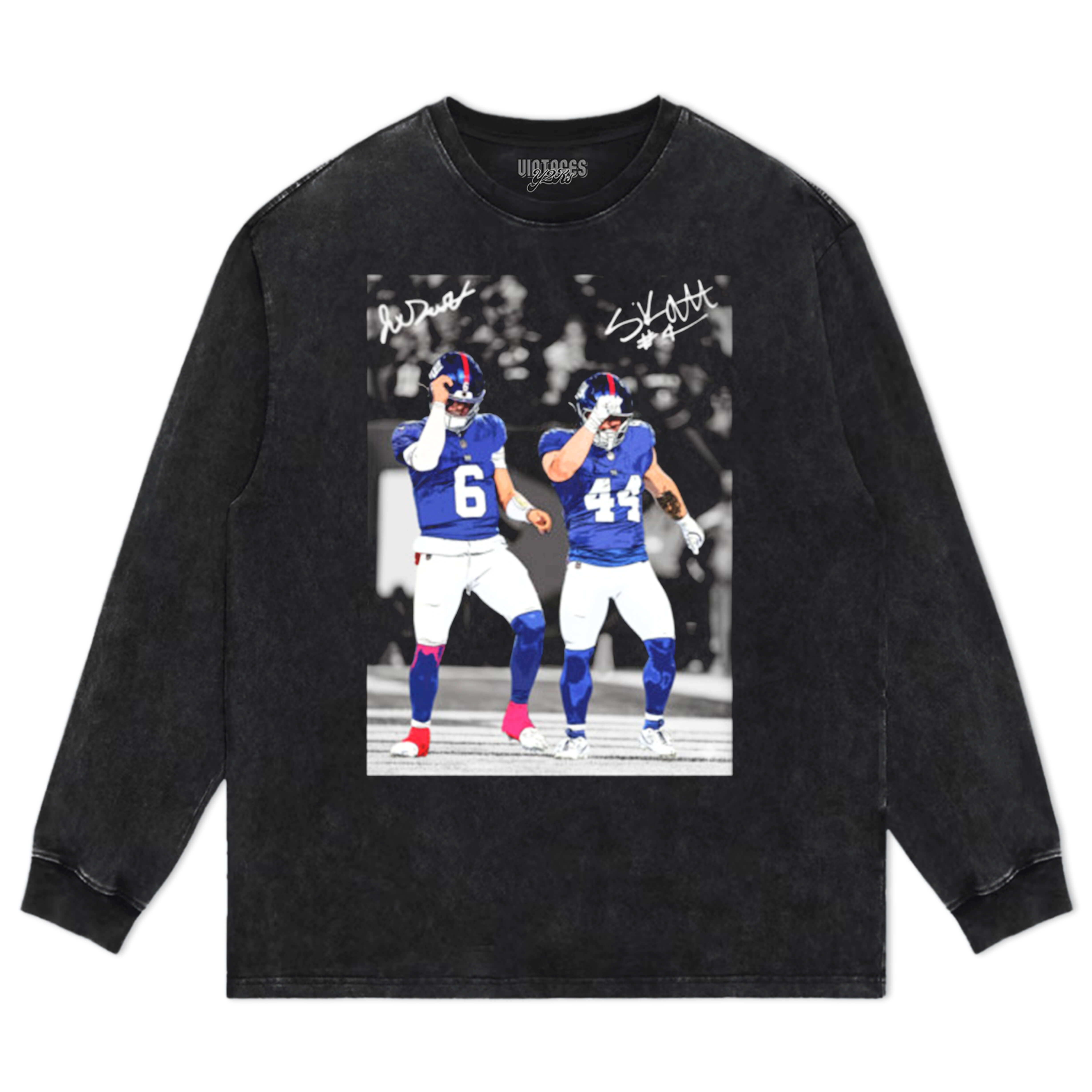 VINTAGE JAXSON DART CAM SKATTEBO THE MOST EXCITING DUO SIGNATURE TEE & LS & HOODIE