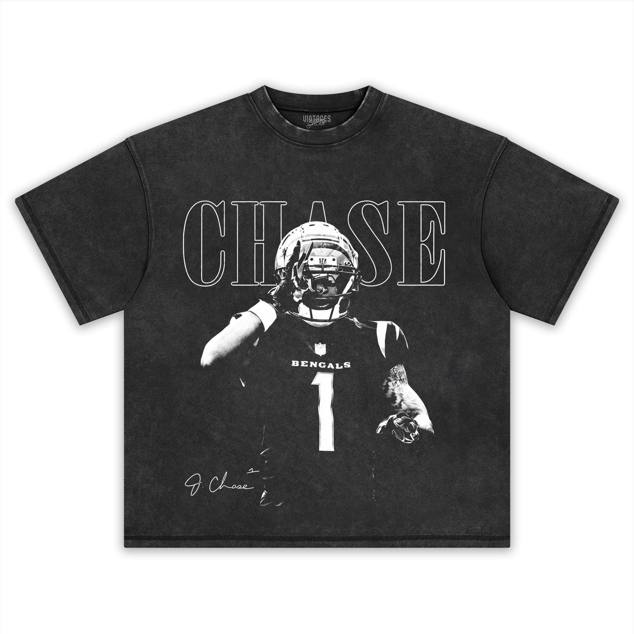 VINTAGE JA’MARR CHASE TANK TOP & TEE & LONG SLEEVE & LAYERED LS & HOODIE