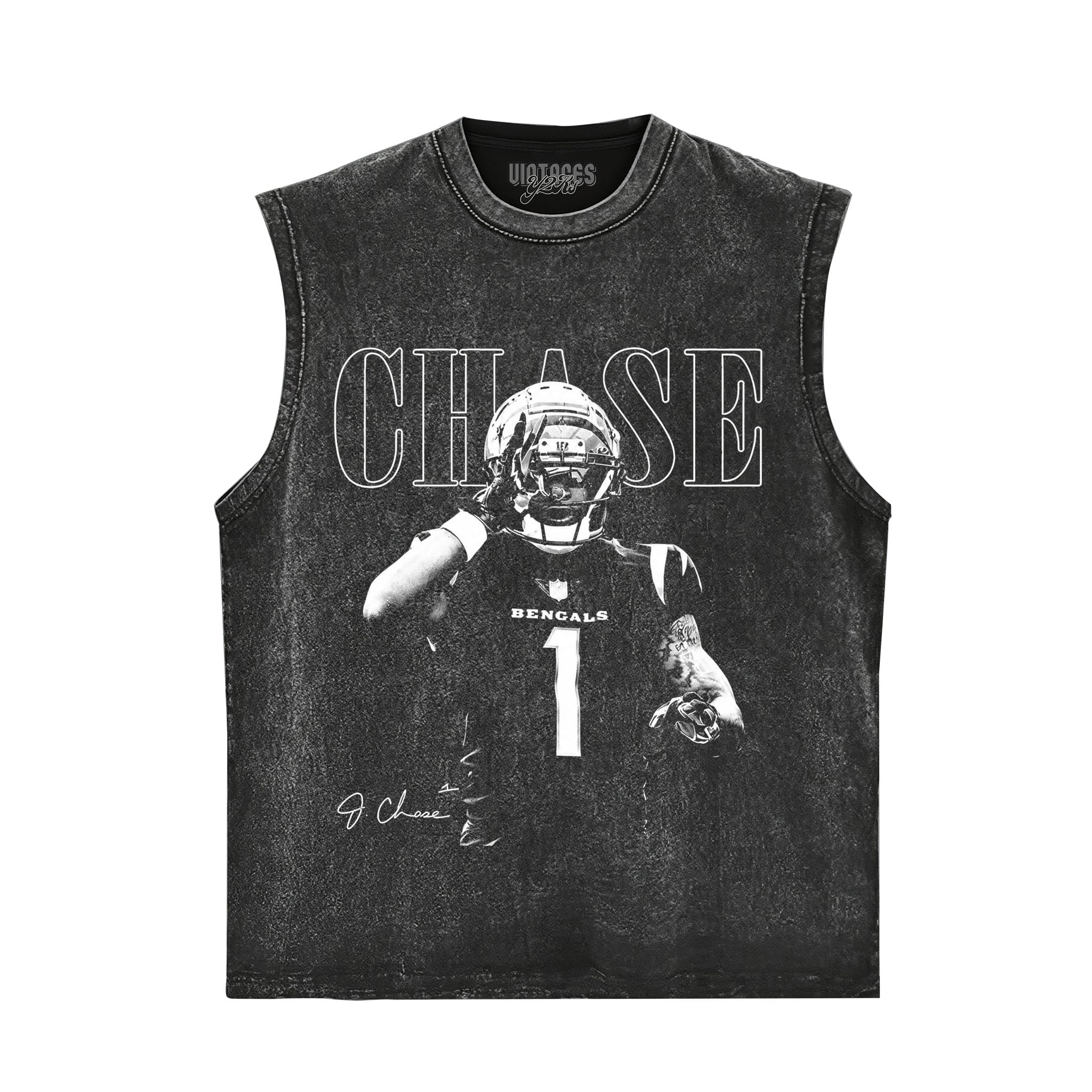 VINTAGE JA’MARR CHASE TANK TOP & TEE & LONG SLEEVE & LAYERED LS & HOODIE