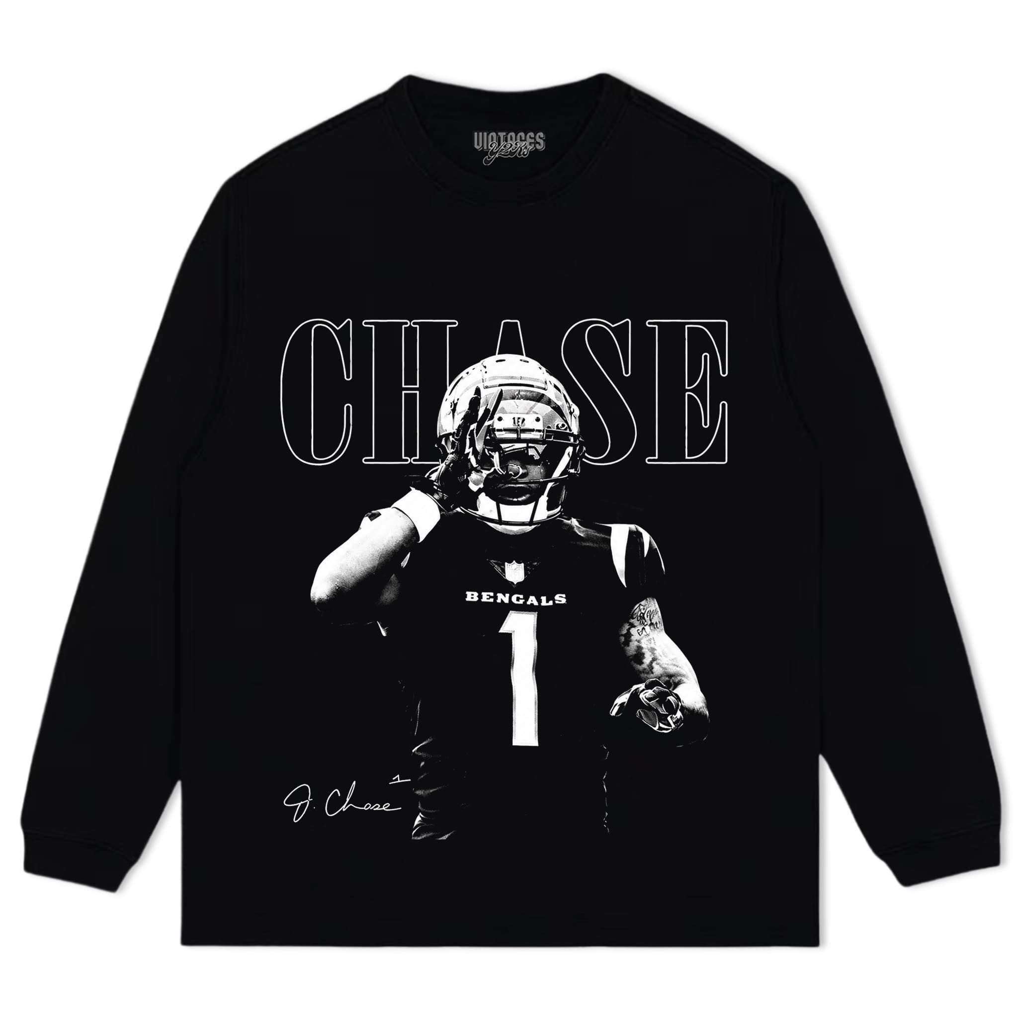 VINTAGE JA’MARR CHASE TANK TOP & TEE & LONG SLEEVE & LAYERED LS & HOODIE