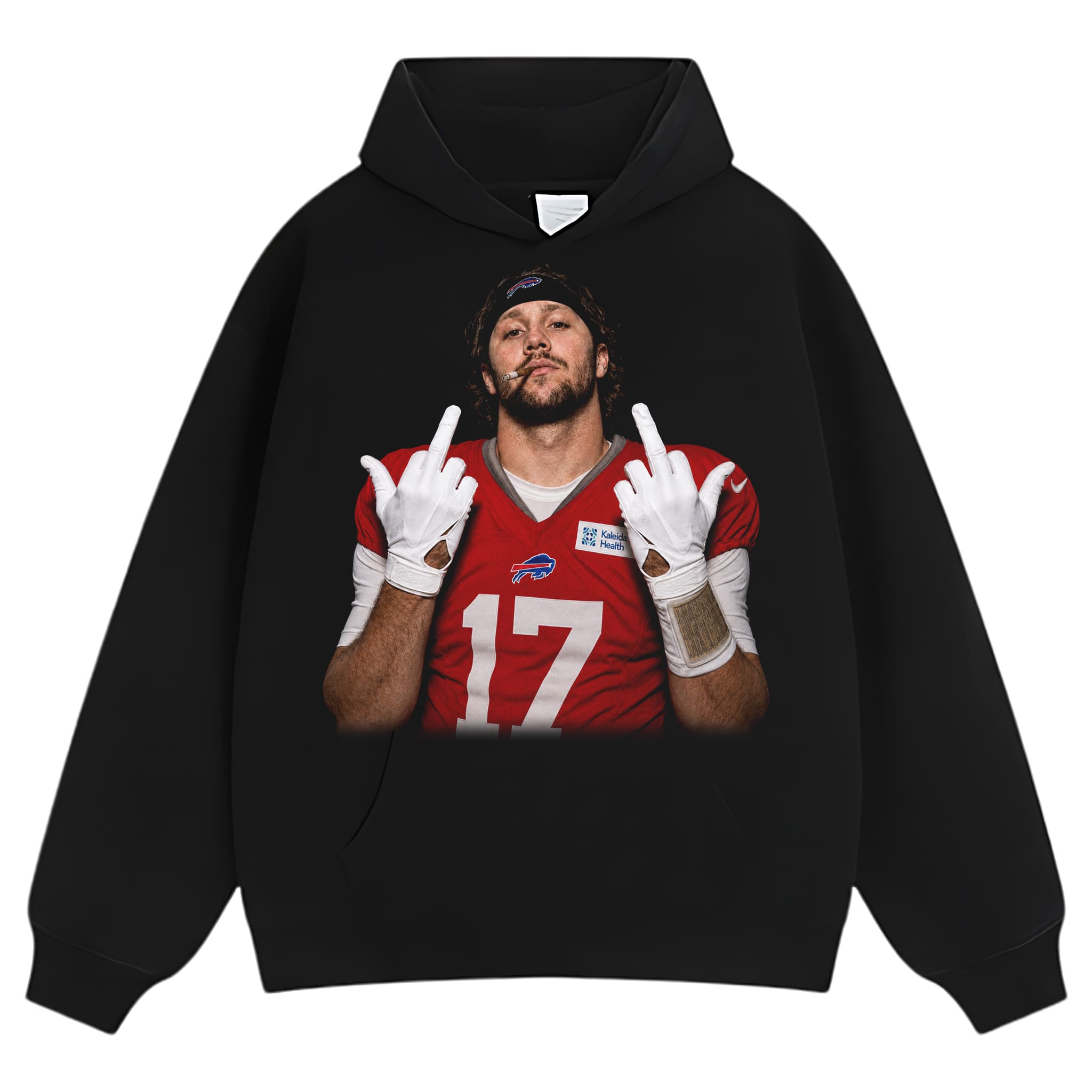 VINTAGE JOSH ALLEN FLIPPING THE BIRD MEME V6 TANK TOP & TEE & LONG SLEEVE & LAYERED LS & HOODIE