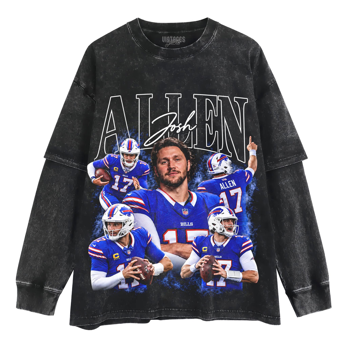 VINTAGE JOSH ALLEN TANK TOP & TEE & LONG SLEEVE & LAYERED LS & HOODIE