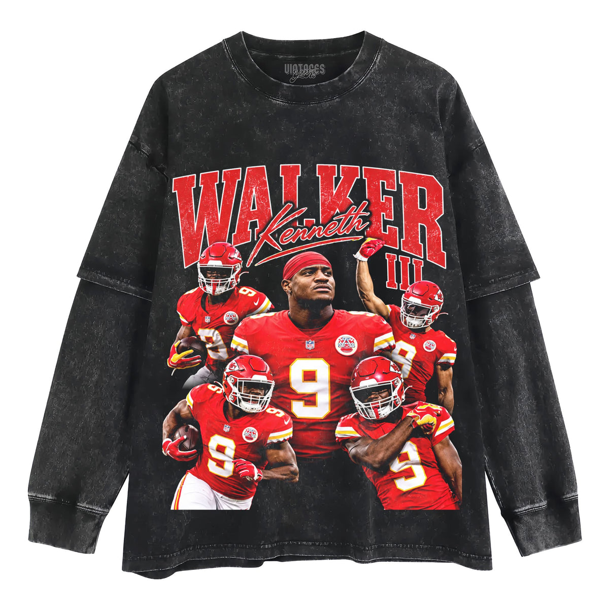 VINTAGE KENNETH WALKER III V2 TANK TOP & TEE & LONG SLEEVE & LAYERED LS & HOODIE