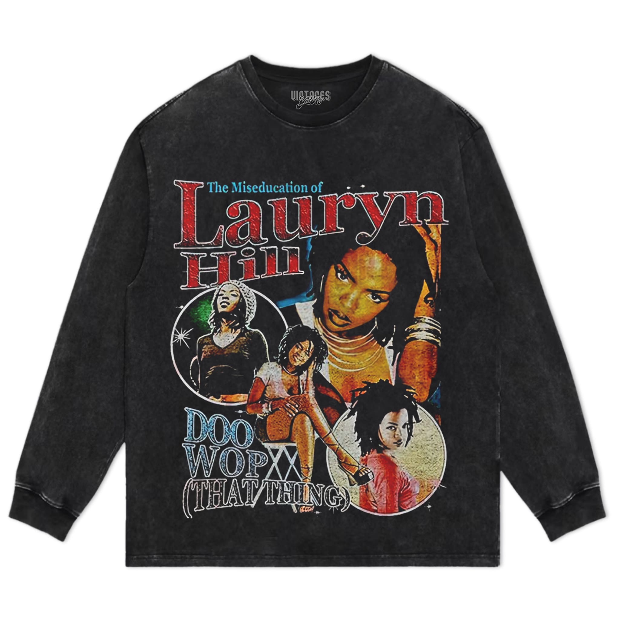 VINTAGE LAURYN HILL V5 TANK TOP & TEE & LONG SLEEVE & LAYERED LS & HOODIE