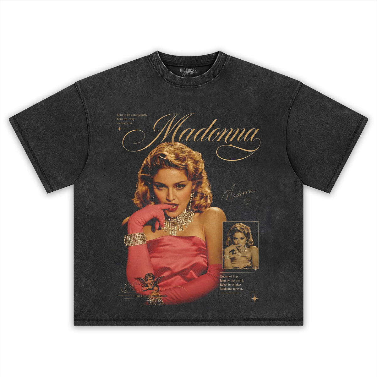 VINTAGE MADONNA TANK TOP & TEE & LONG SLEEVE & LAYERED LS & HOODIE