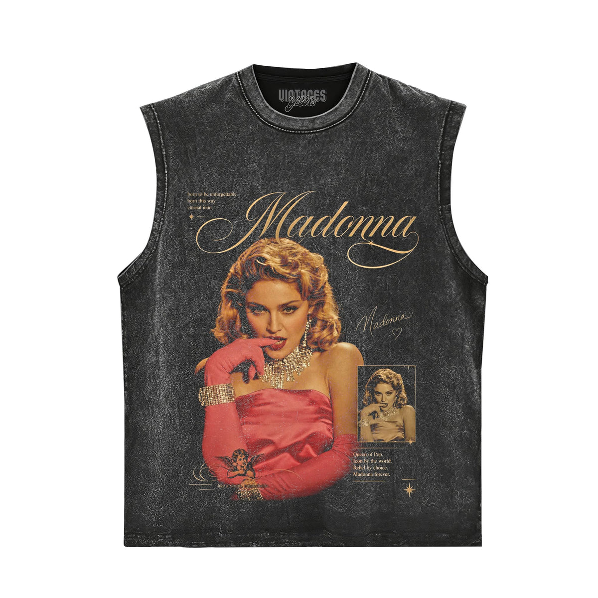 VINTAGE MADONNA TANK TOP & TEE & LONG SLEEVE & LAYERED LS & HOODIE