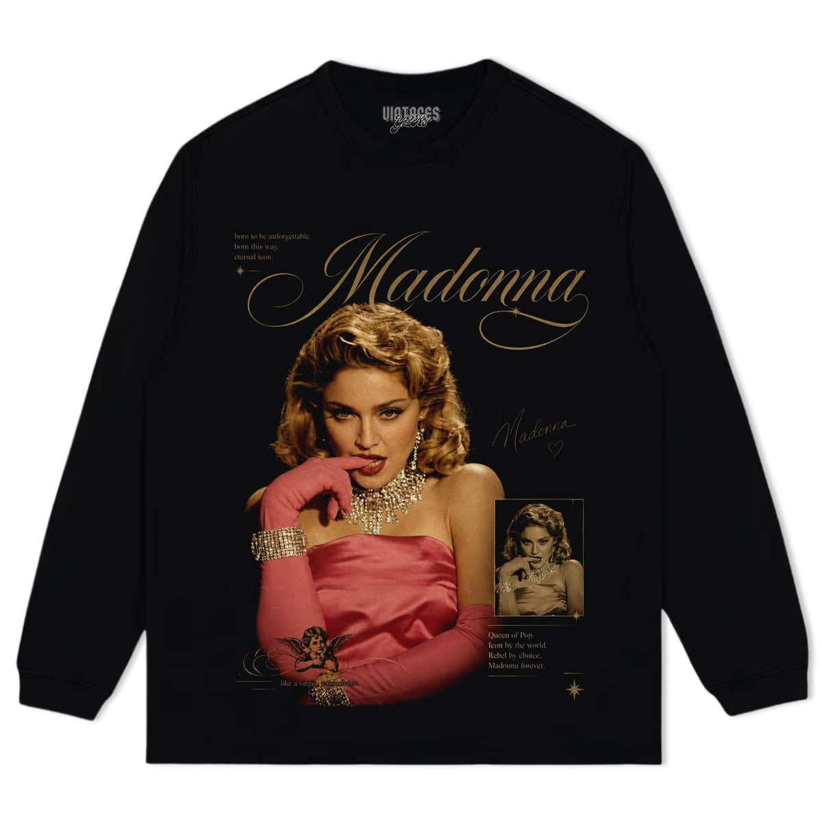 VINTAGE MADONNA TANK TOP & TEE & LONG SLEEVE & LAYERED LS & HOODIE