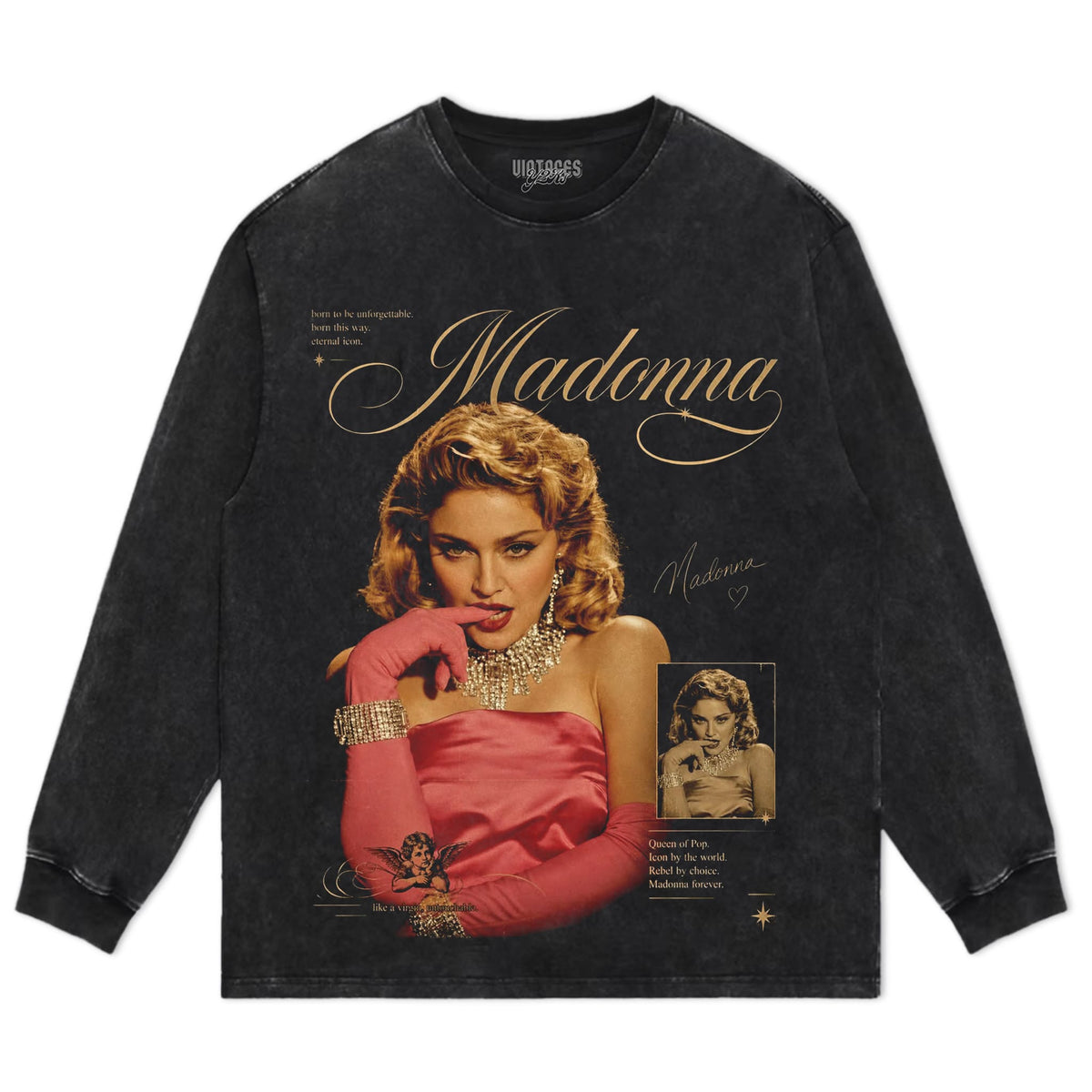 VINTAGE MADONNA TANK TOP & TEE & LONG SLEEVE & LAYERED LS & HOODIE