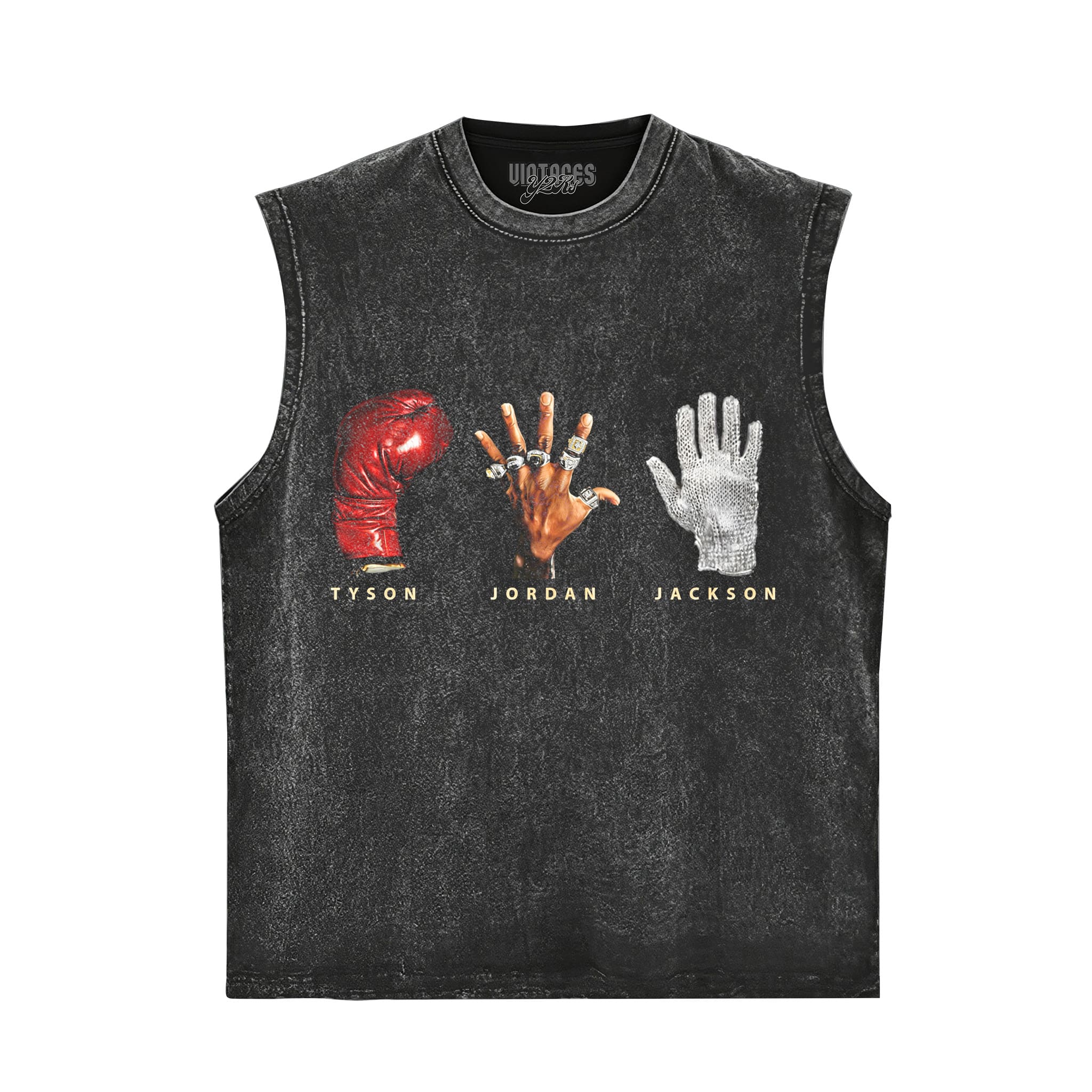 VINTAGE MICHAEL TYSON JORDAN JACKSON ICONIC HANDS TANK TOP & TEE & LONG SLEEVE & LAYERED LS & HOODIE