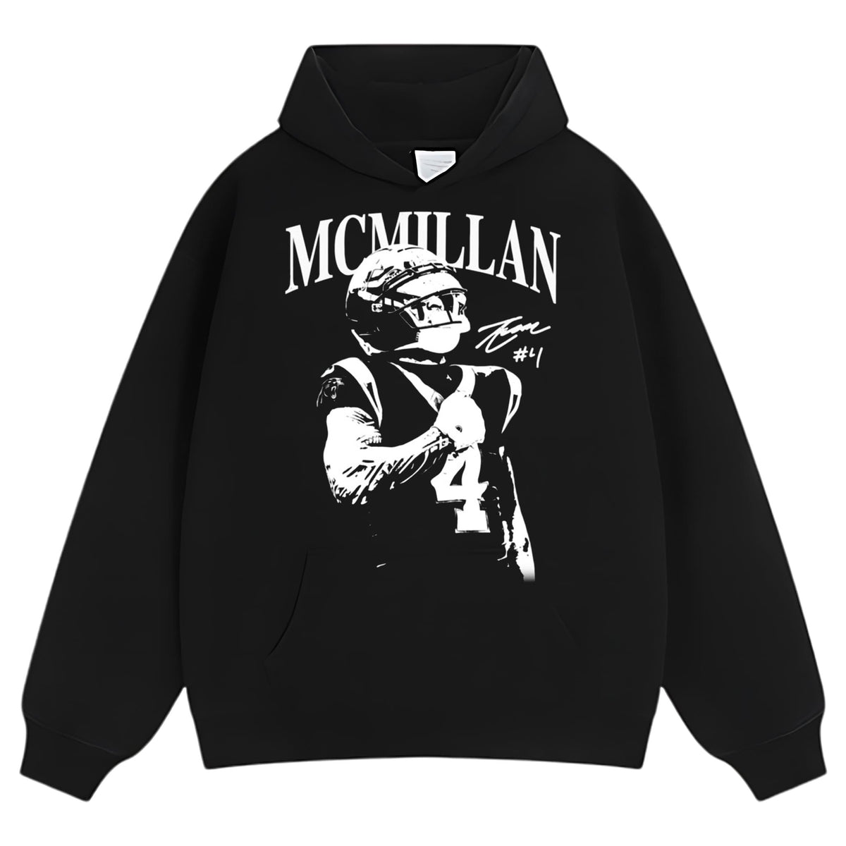 VINTAGE TETAIROA MCMILLAN CAROLINA PANTHERS FOOTBALL TANK TOP & TEE & LONG SLEEVE & LAYERED LS & HOODIE