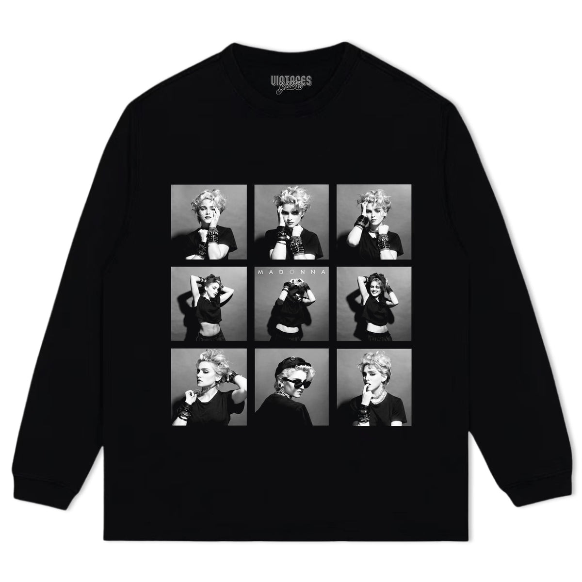 VINTAGE V2 MADONNA TANK TOP & TEE & LONG SLEEVE & LAYERED LS & HOODIE