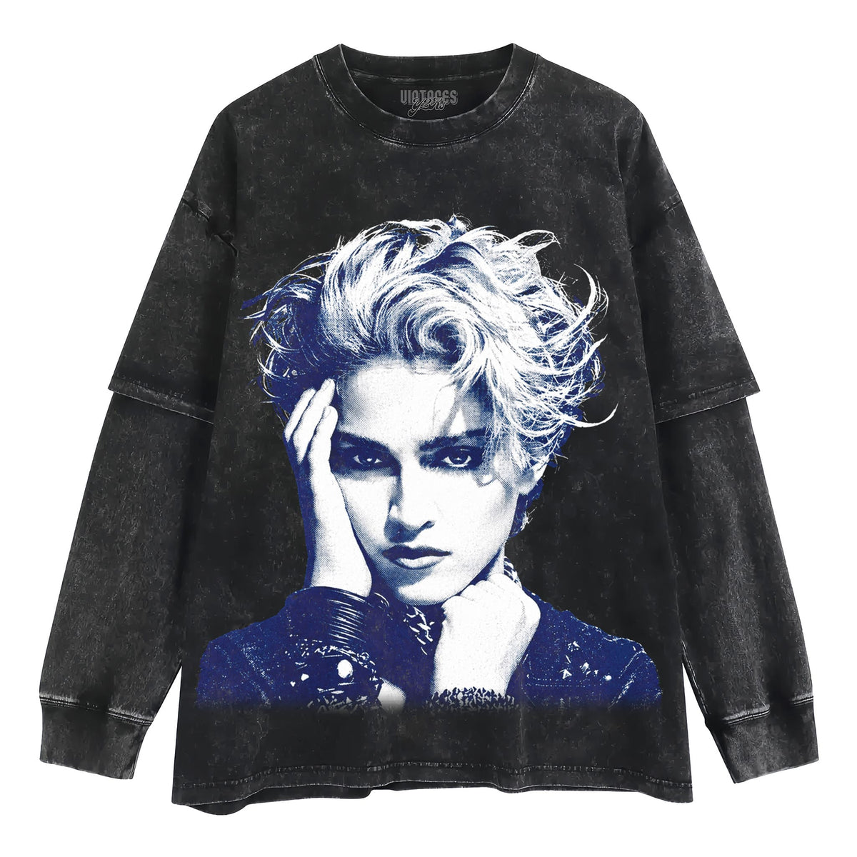 VINTAGE V3 MADONNA TANK TOP & TEE & LONG SLEEVE & LAYERED LS & HOODIE