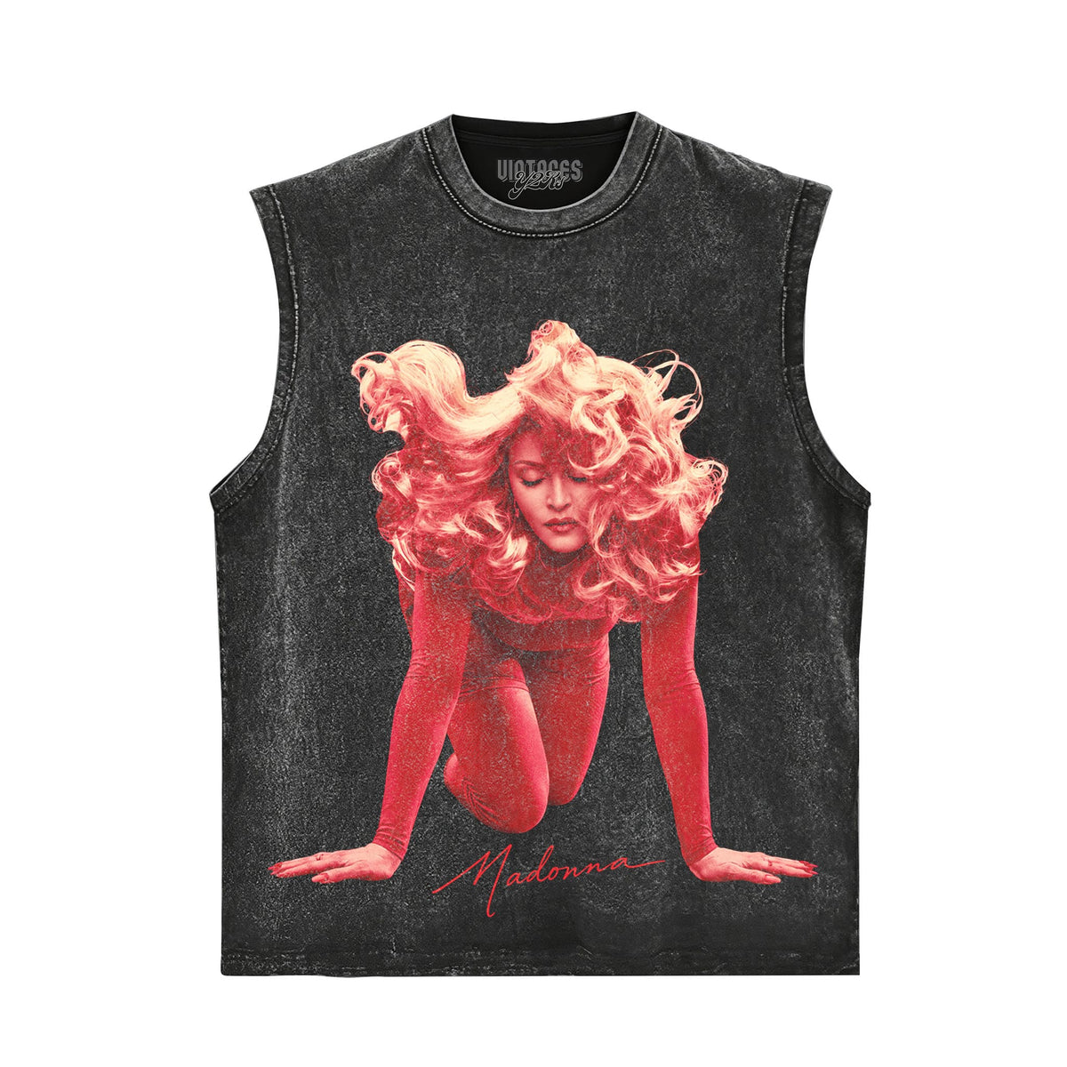 VINTAGE V4 MADONNA TANK TOP & TEE & LONG SLEEVE & LAYERED LS & HOODIE