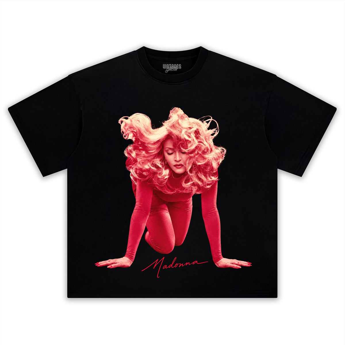 VINTAGE V4 MADONNA TANK TOP & TEE & LONG SLEEVE & LAYERED LS & HOODIE