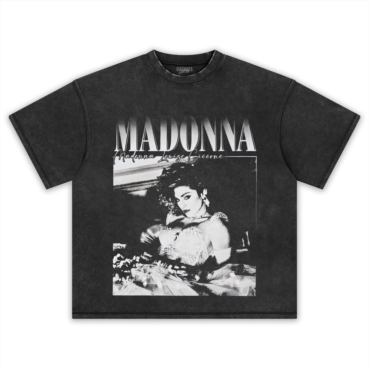 VINTAGE V6 MADONNA TANK TOP & TEE & LONG SLEEVE & LAYERED LS & HOODIE
