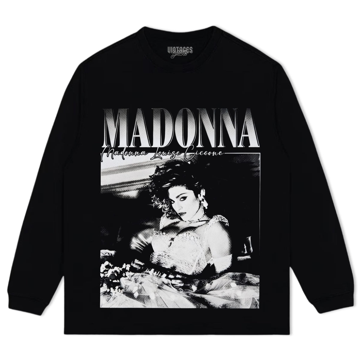 VINTAGE V6 MADONNA TANK TOP & TEE & LONG SLEEVE & LAYERED LS & HOODIE