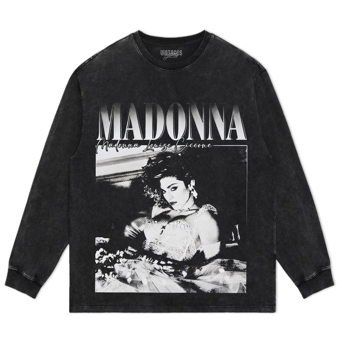 VINTAGE V6 MADONNA TANK TOP & TEE & LONG SLEEVE & LAYERED LS & HOODIE
