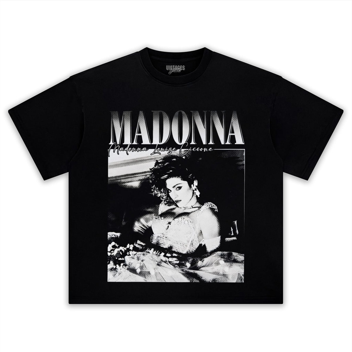 VINTAGE V6 MADONNA TANK TOP & TEE & LONG SLEEVE & LAYERED LS & HOODIE