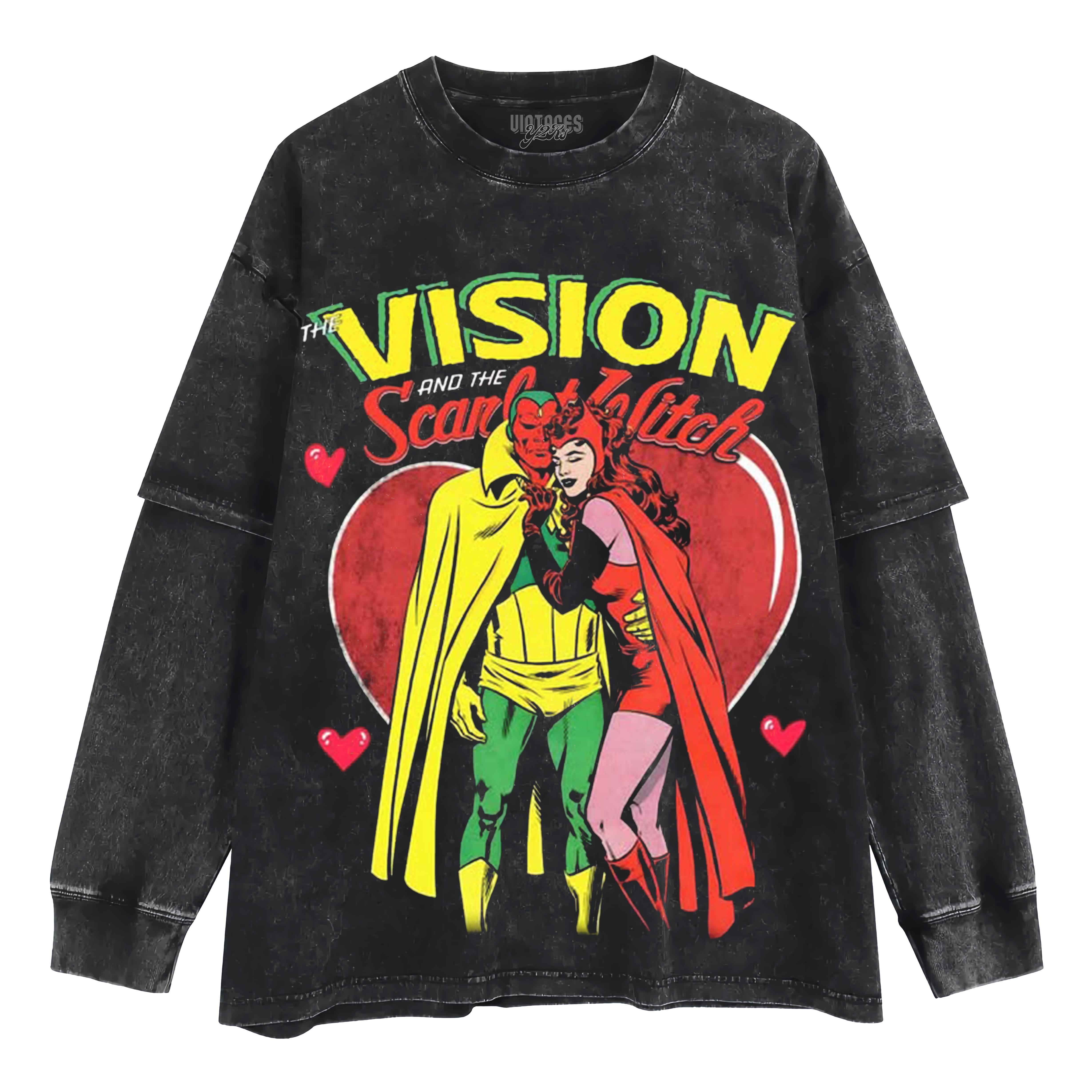 VISION AND THE SCARLET WITCH - WEDDING LAYERED LONG SLEEVE