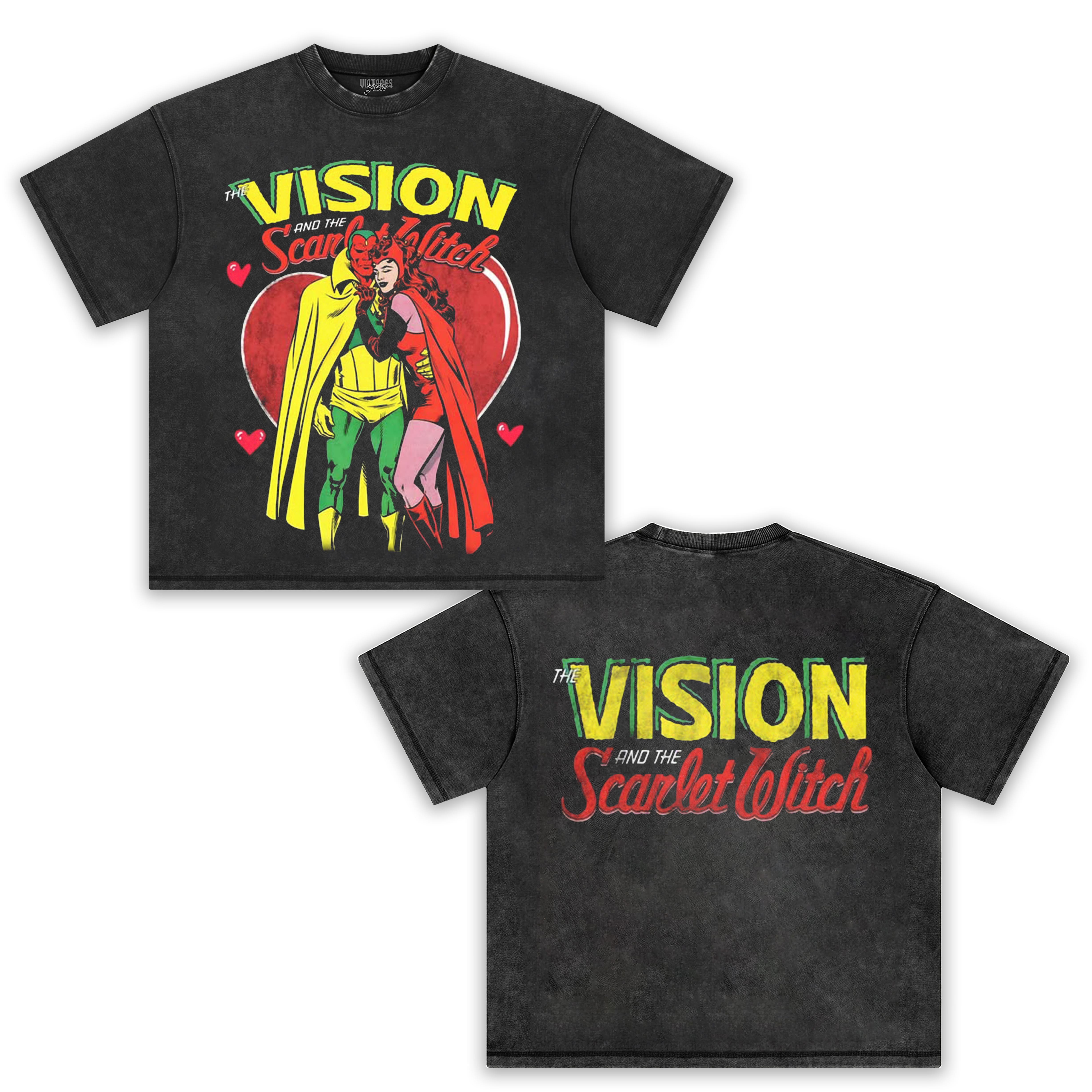 VISION AND THE SCARLET WITCH - WEDDING TEE