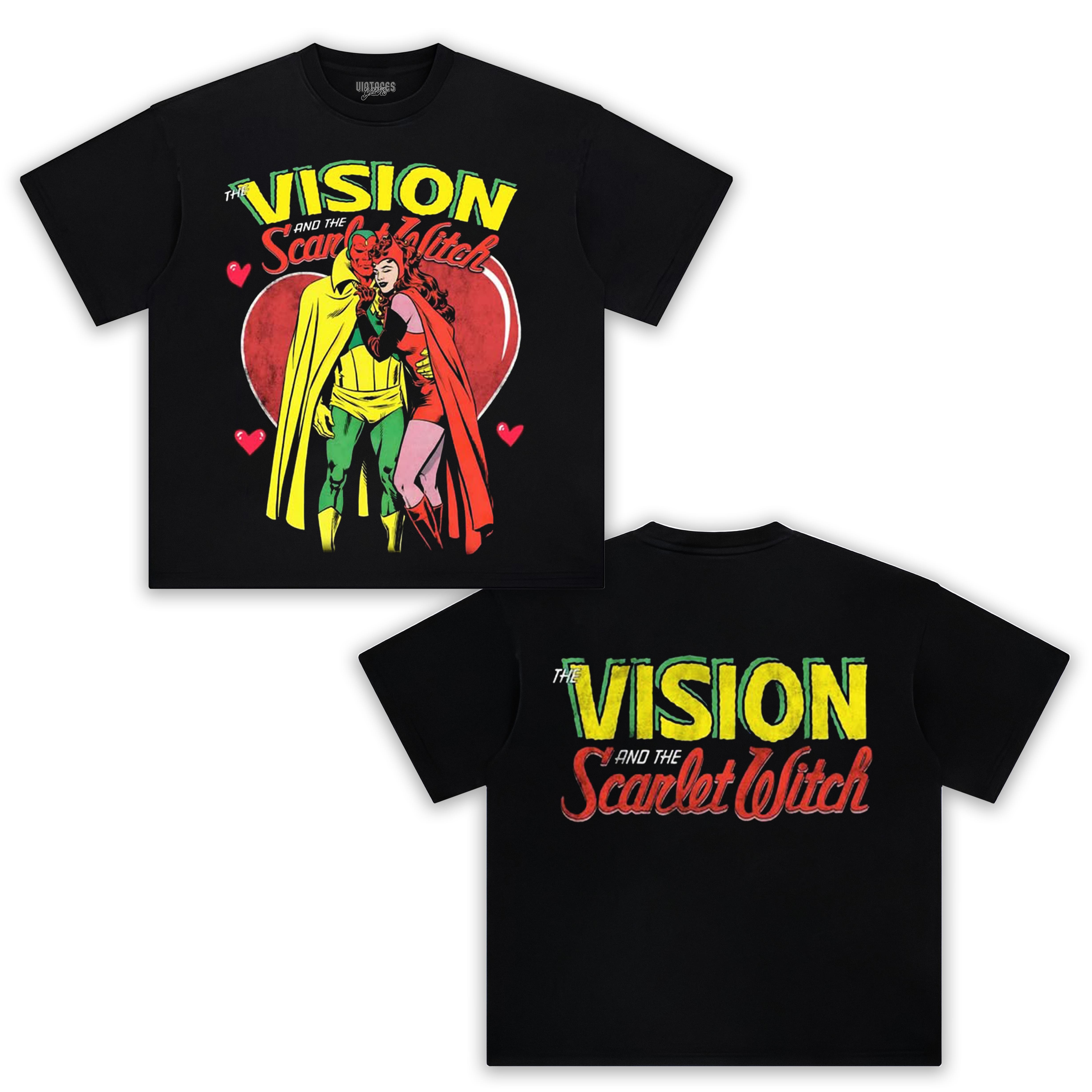 VISION AND THE SCARLET WITCH - WEDDING TEE