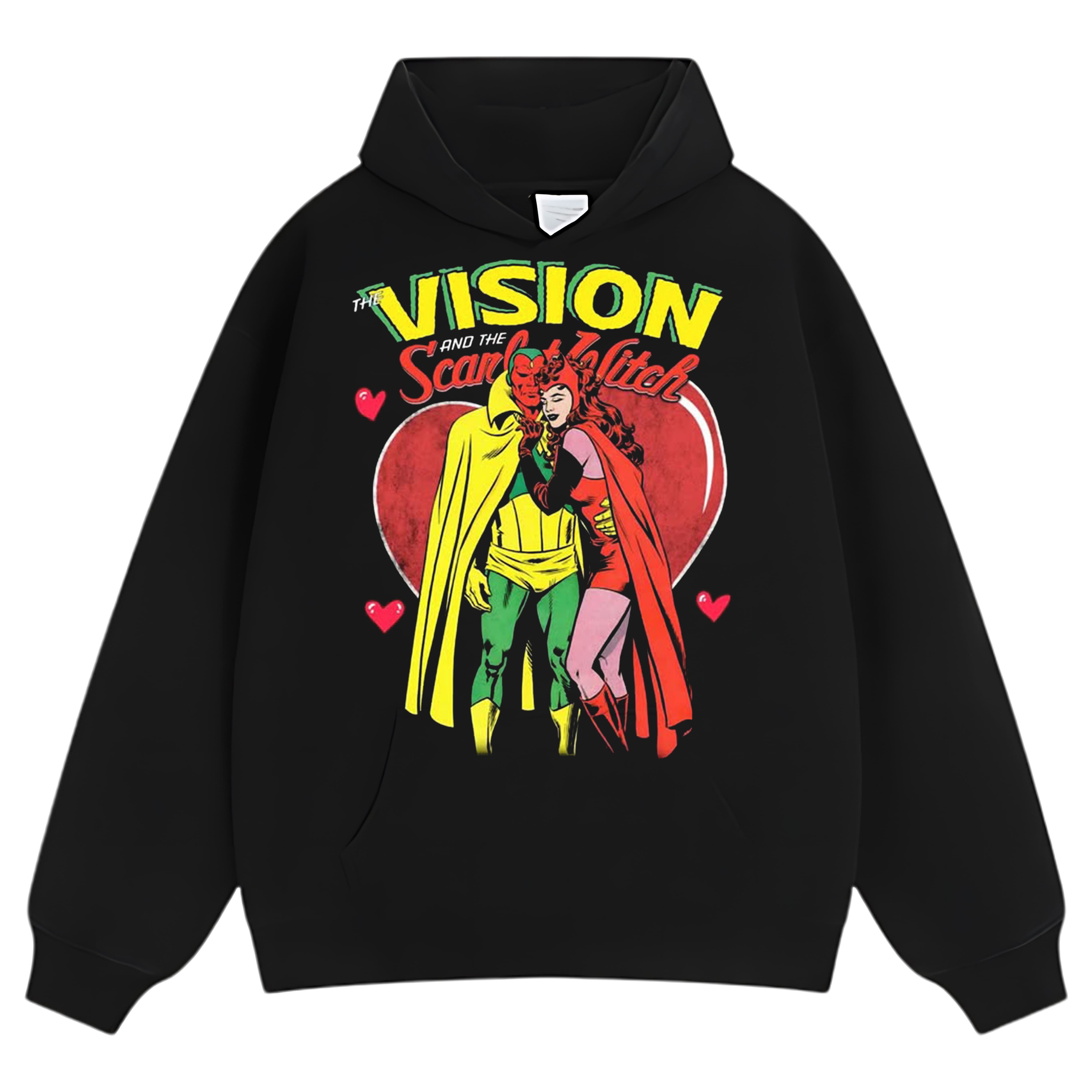 VISION AND THE SCARLET WITCH - WEDDING TEE & LS & HOODIE
