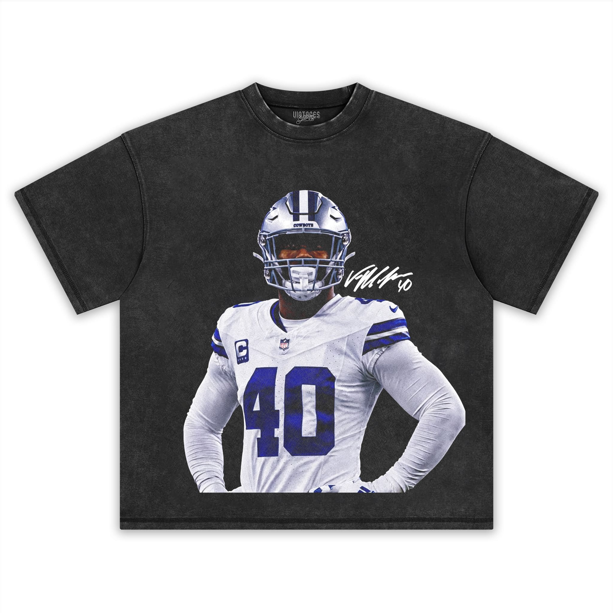 VON MILLER - DALLAS COWBOYS TANK TOP & TEE & LONG SLEEVE & LAYERED LS & HOODIE
