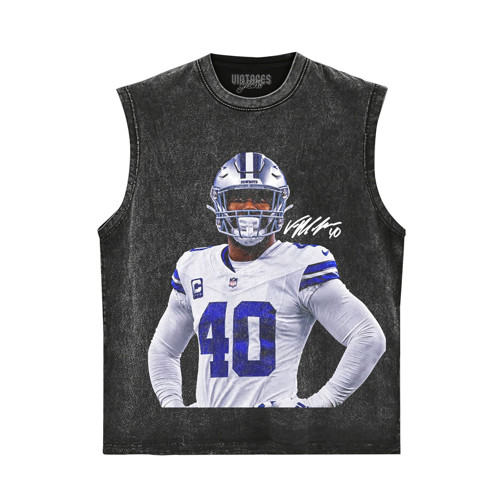 VON MILLER - DALLAS COWBOYS TANK TOP & TEE & LONG SLEEVE & LAYERED LS & HOODIE