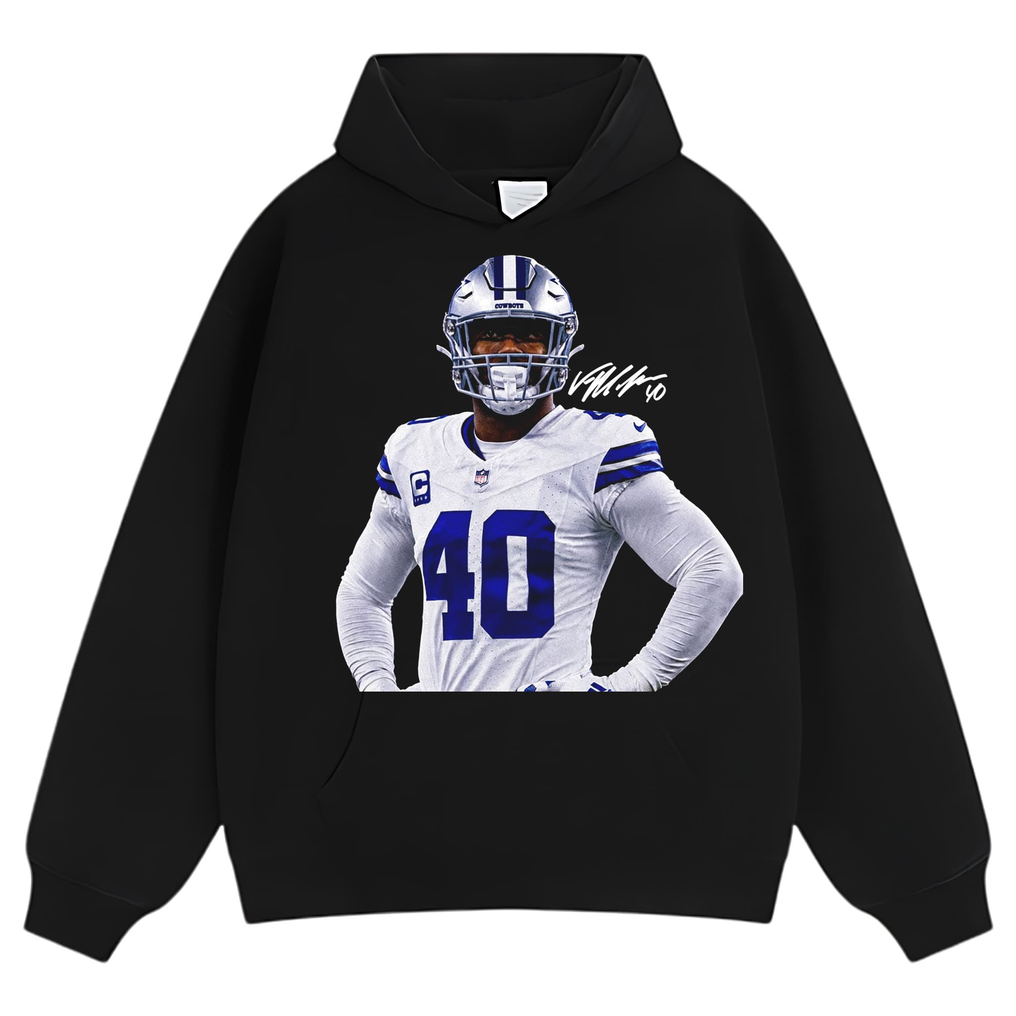VON MILLER - DALLAS COWBOYS TANK TOP & TEE & LONG SLEEVE & LAYERED LS & HOODIE