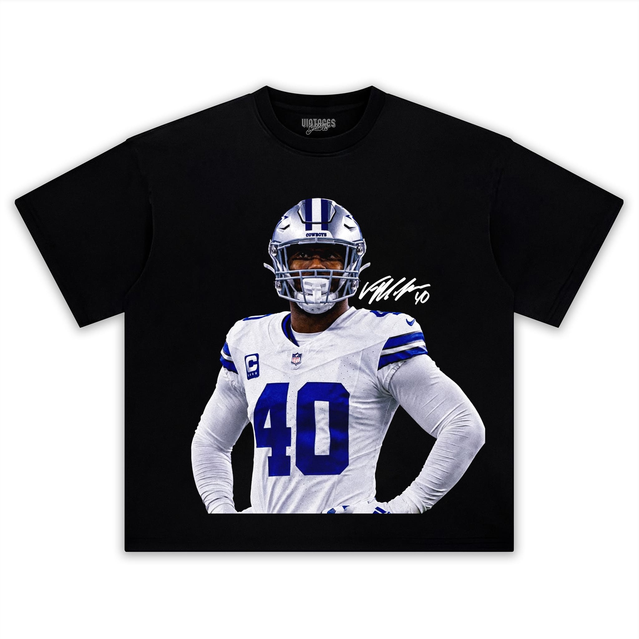 VON MILLER - DALLAS COWBOYS TANK TOP & TEE & LONG SLEEVE & LAYERED LS & HOODIE