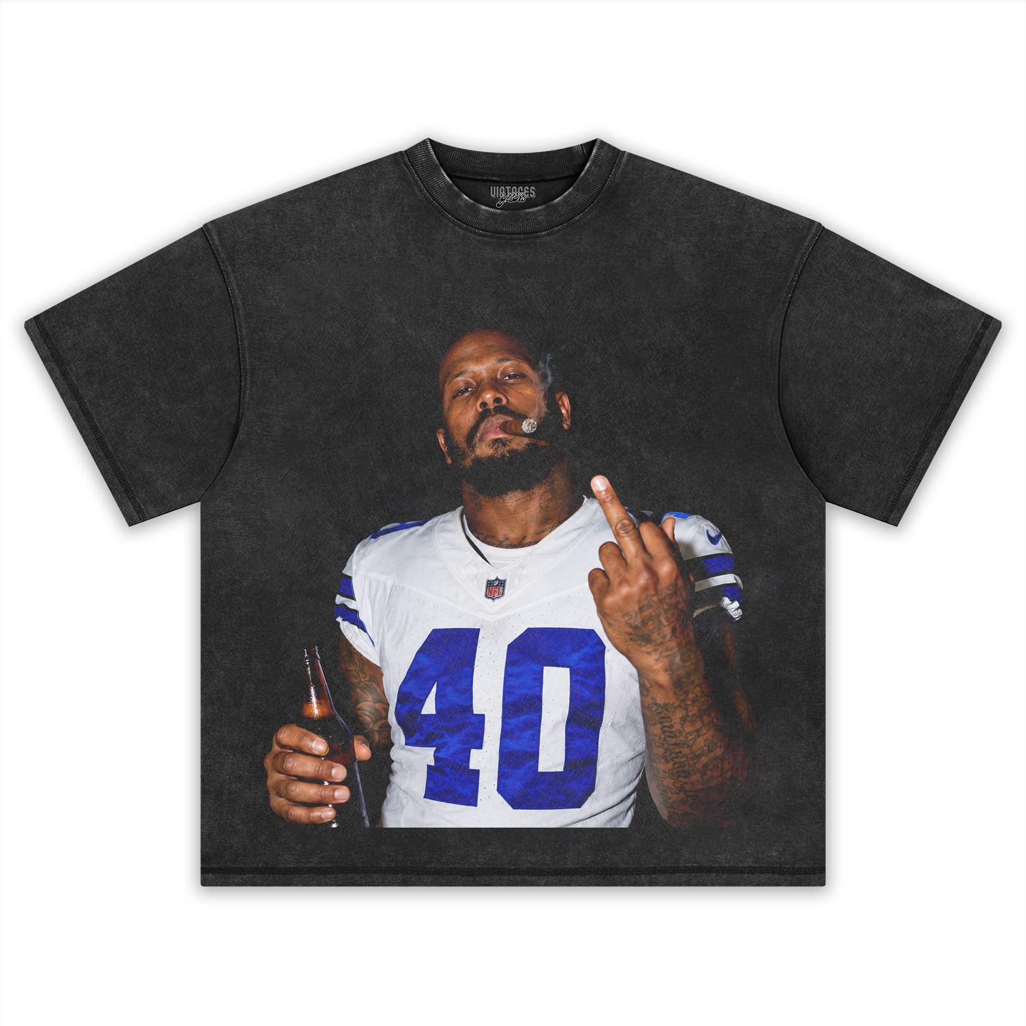 VON MILLER - MIDDLE FINGER TANK TOP & TEE & LONG SLEEVE & LAYERED LS & HOODIE