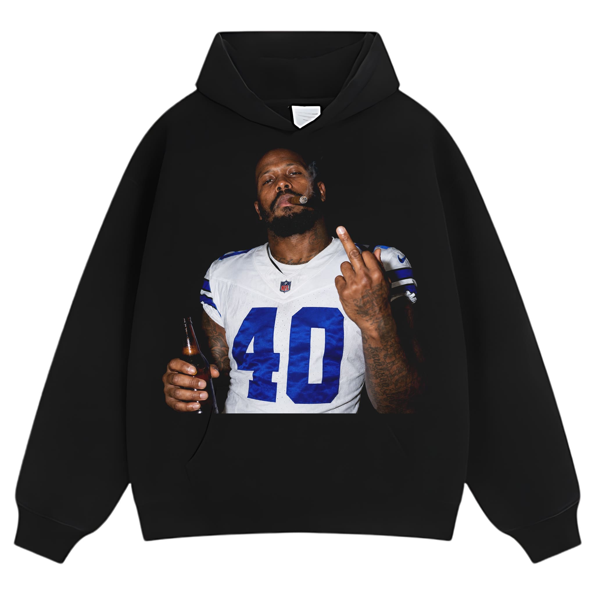 VON MILLER - MIDDLE FINGER TANK TOP & TEE & LONG SLEEVE & LAYERED LS & HOODIE