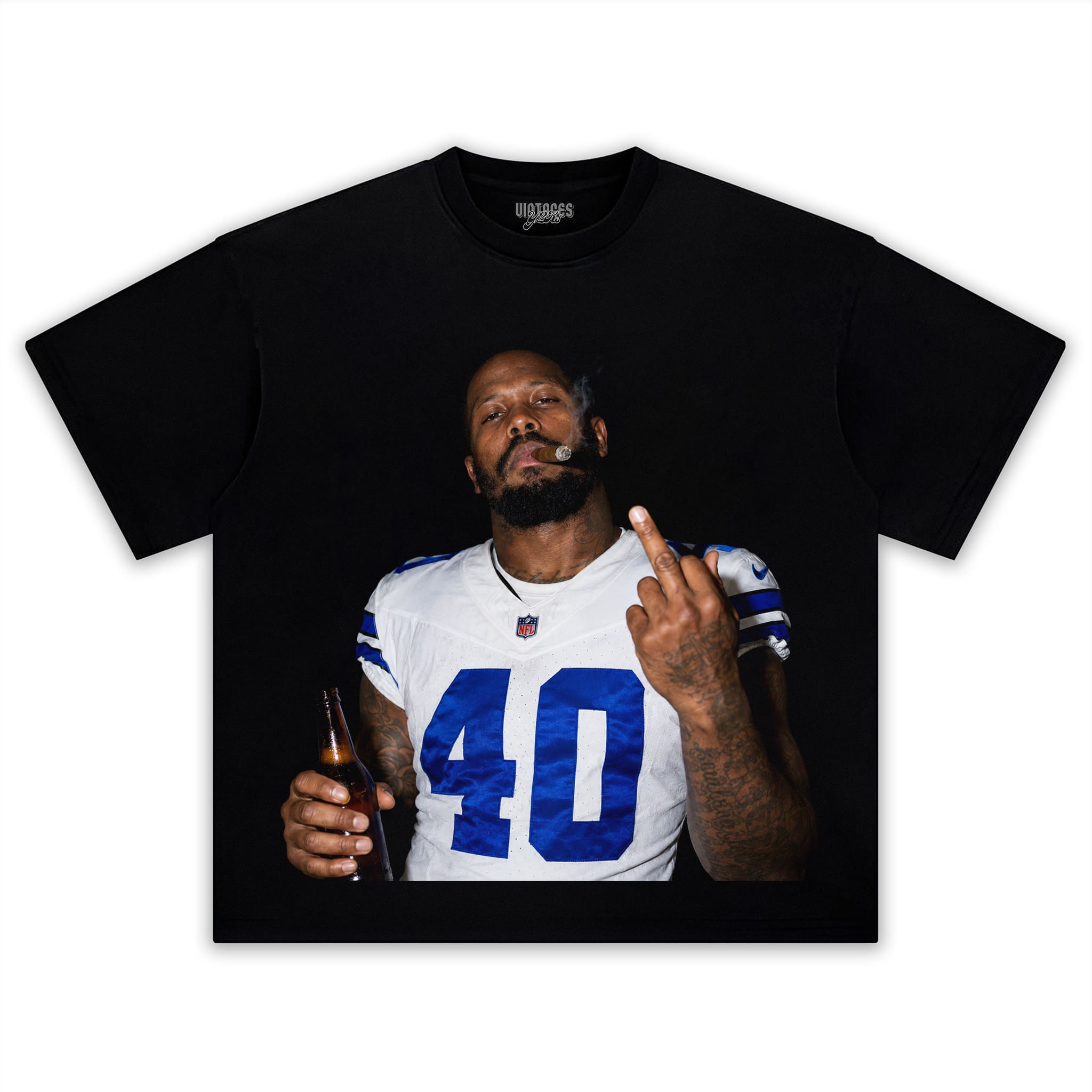 VON MILLER - MIDDLE FINGER TANK TOP & TEE & LONG SLEEVE & LAYERED LS & HOODIE