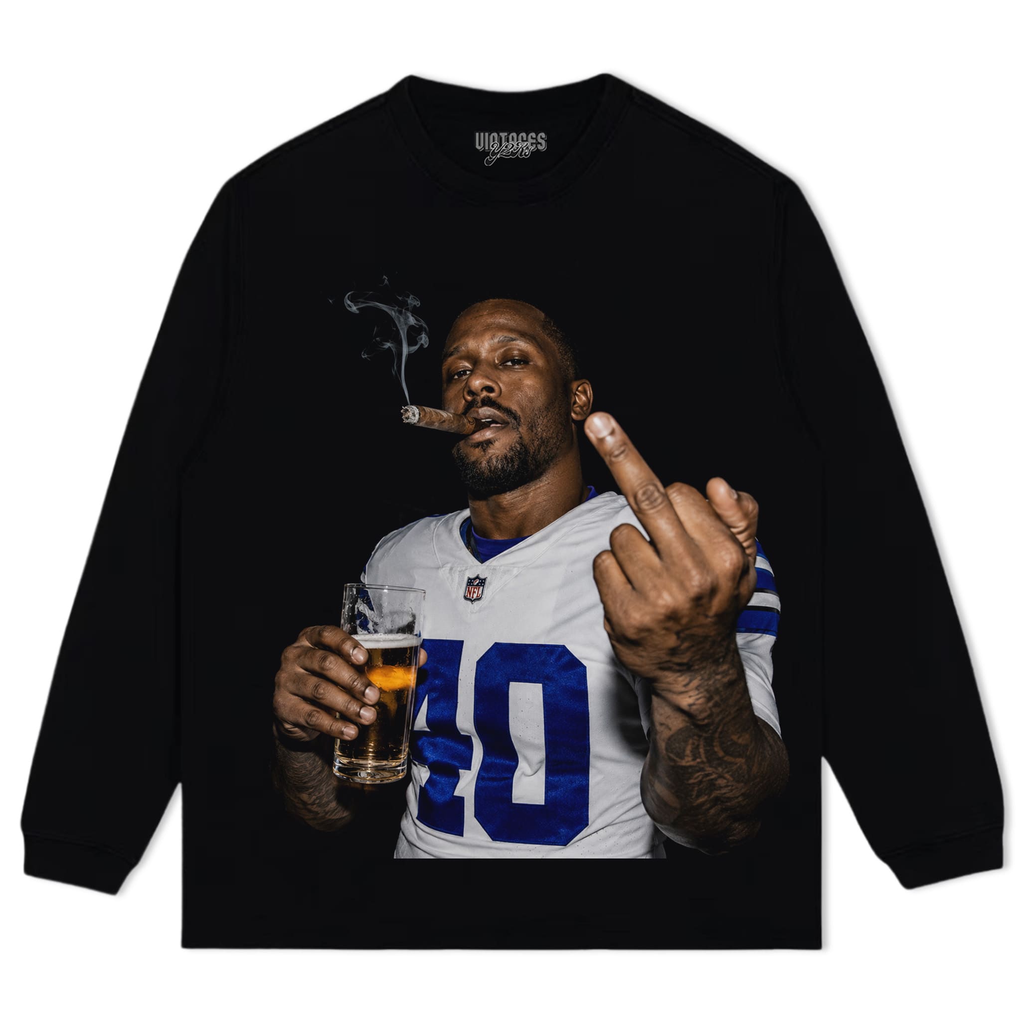 VON MILLER - MIDDLE FINGER V2 TANK TOP & TEE & LONG SLEEVE & LAYERED LS & HOODIE