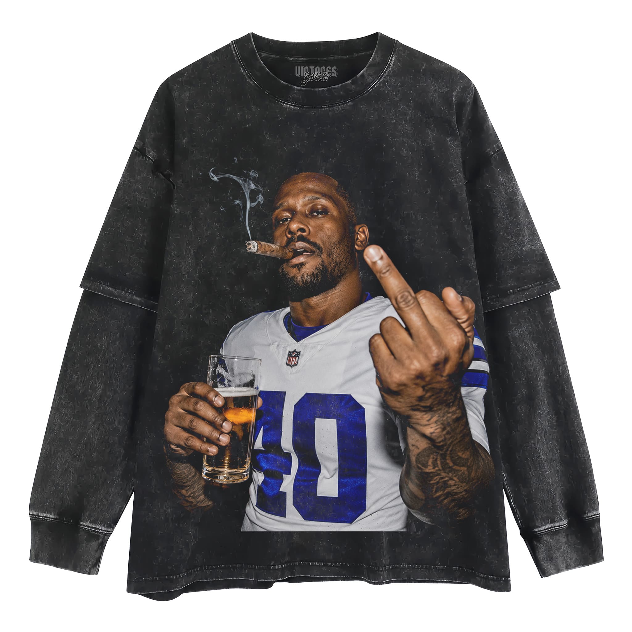 VON MILLER - MIDDLE FINGER V2 TANK TOP & TEE & LONG SLEEVE & LAYERED LS & HOODIE