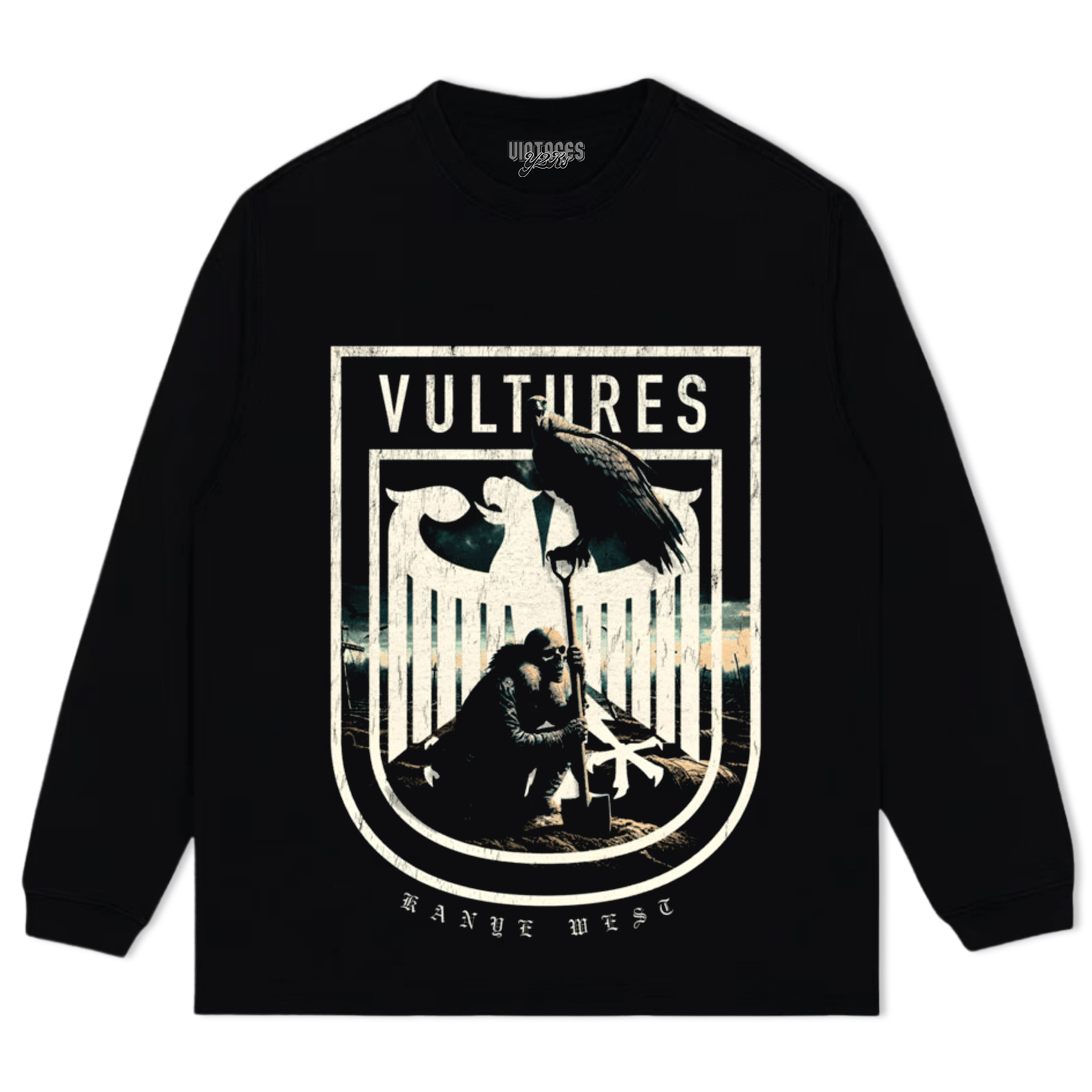 VULTURES KANYE WEST TEE & LS & HOODIE