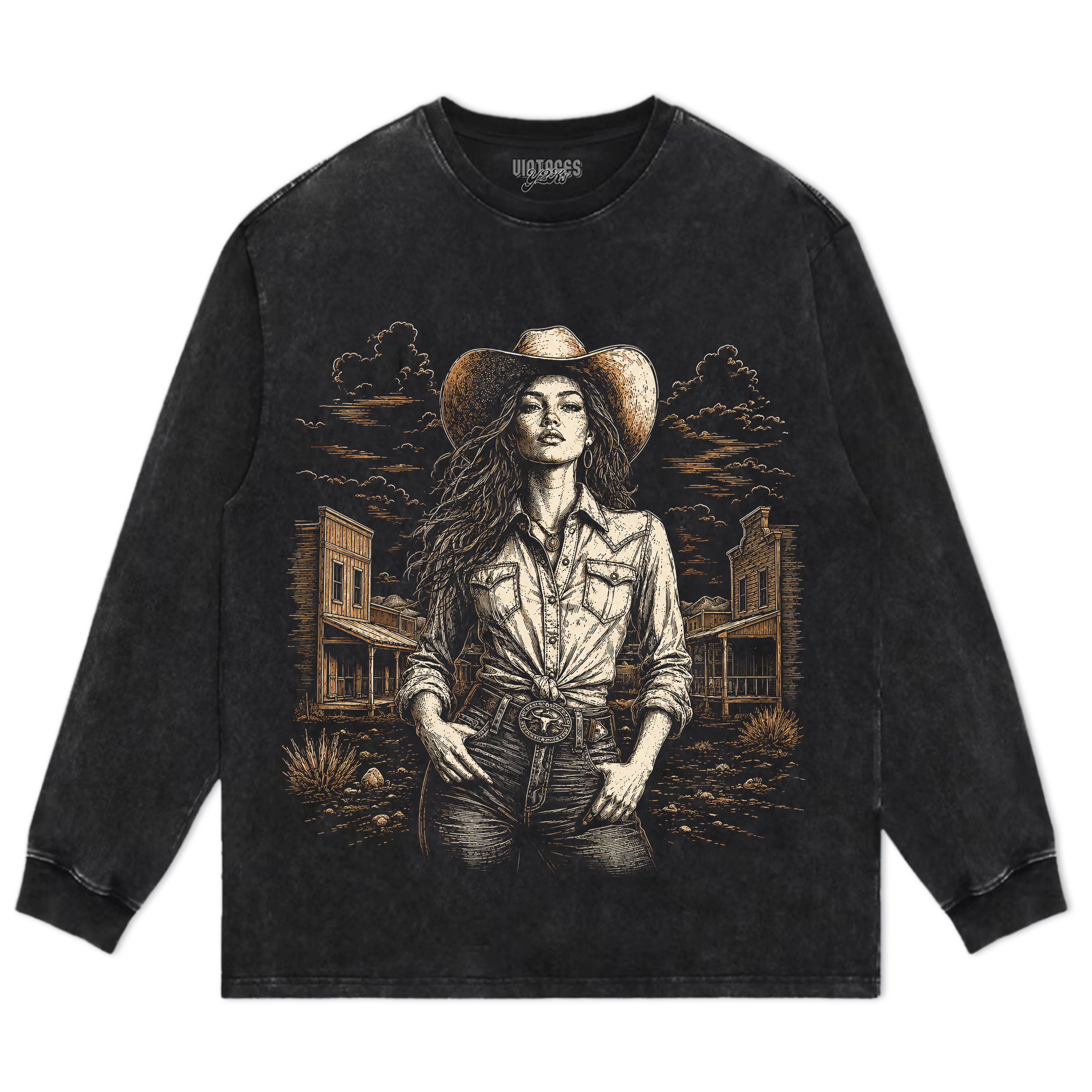 WESTERN RODEO FASHION TANK TOP & TEE & LONG SLEEVE & LAYERED LS & HOODIE