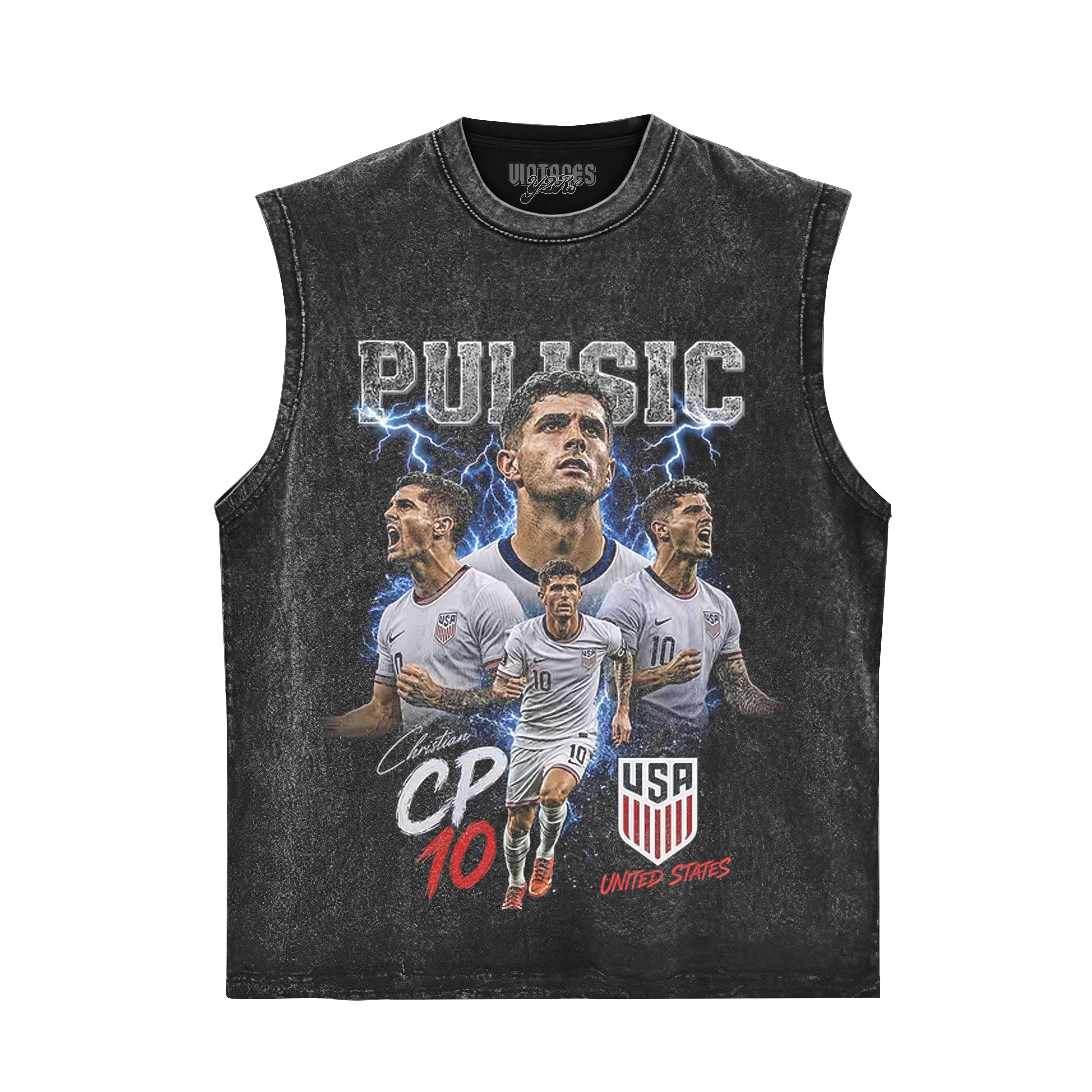 WORLD CUP 2026 CHRISTIAN PULISIC TANK TOP & TEE & LONG SLEEVE & LAYERED LS & HOODIE