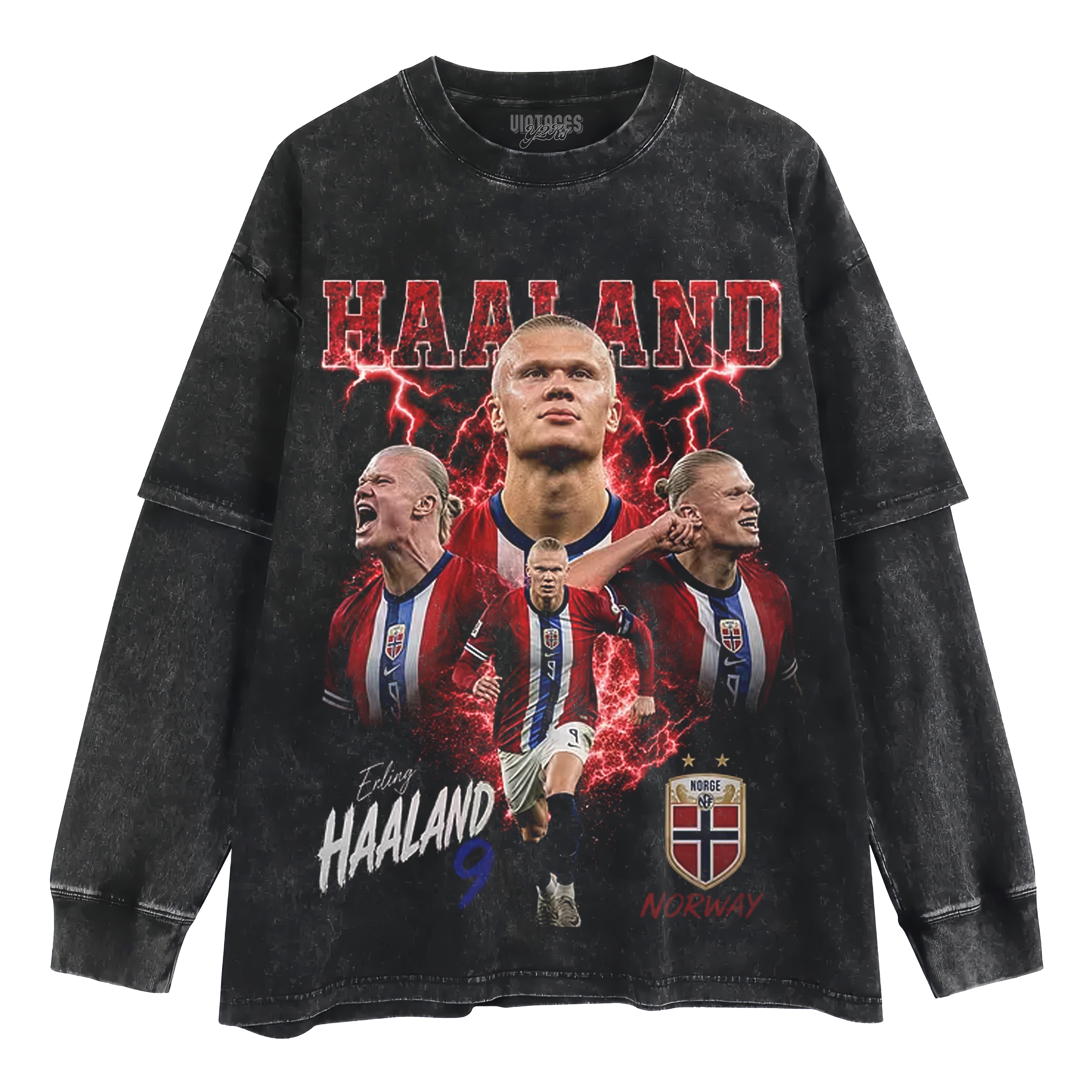 WORLD CUP 2026 ERLING HAALAND TANK TOP & TEE & LONG SLEEVE & LAYERED LS & HOODIE