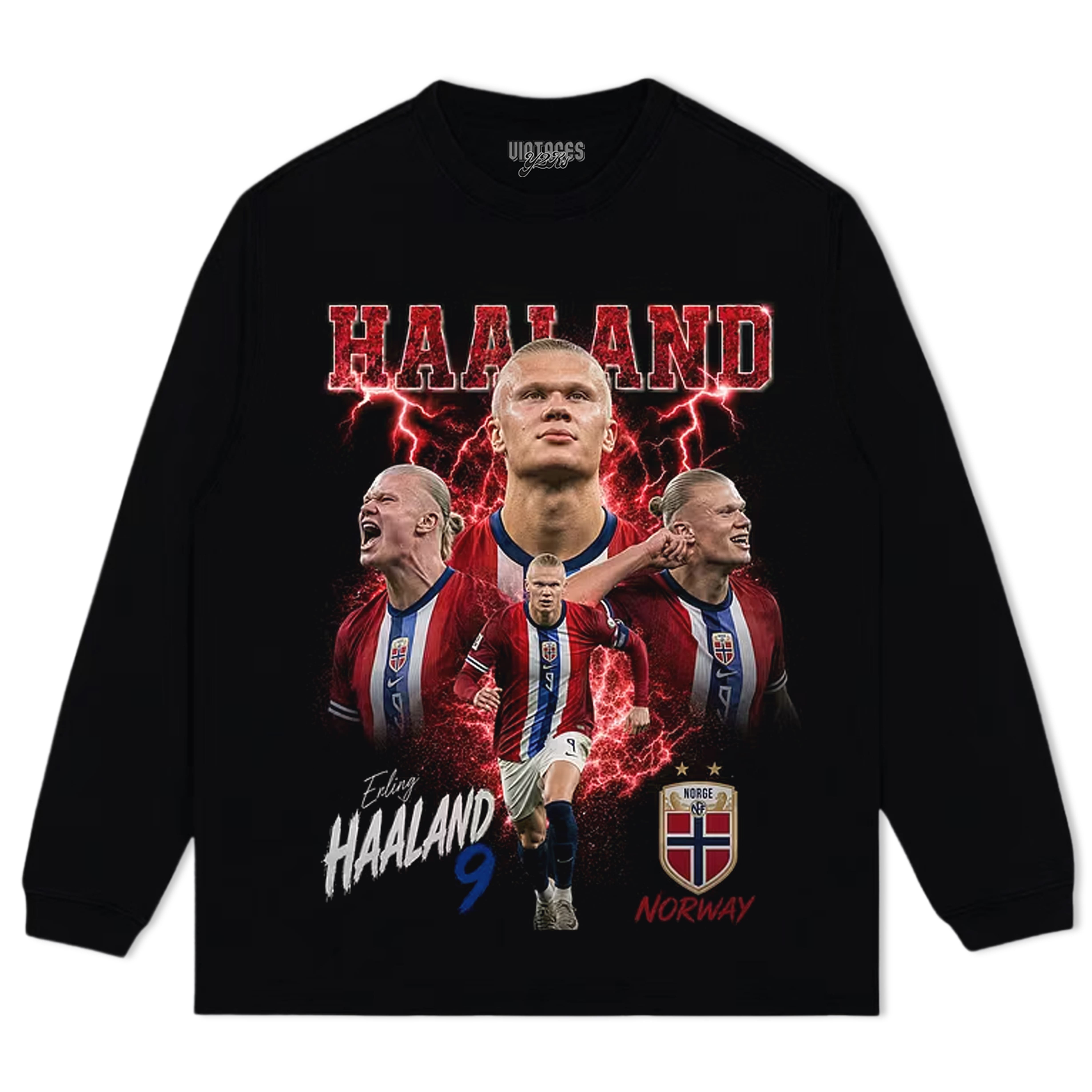 WORLD CUP 2026 ERLING HAALAND TANK TOP & TEE & LONG SLEEVE & LAYERED LS & HOODIE