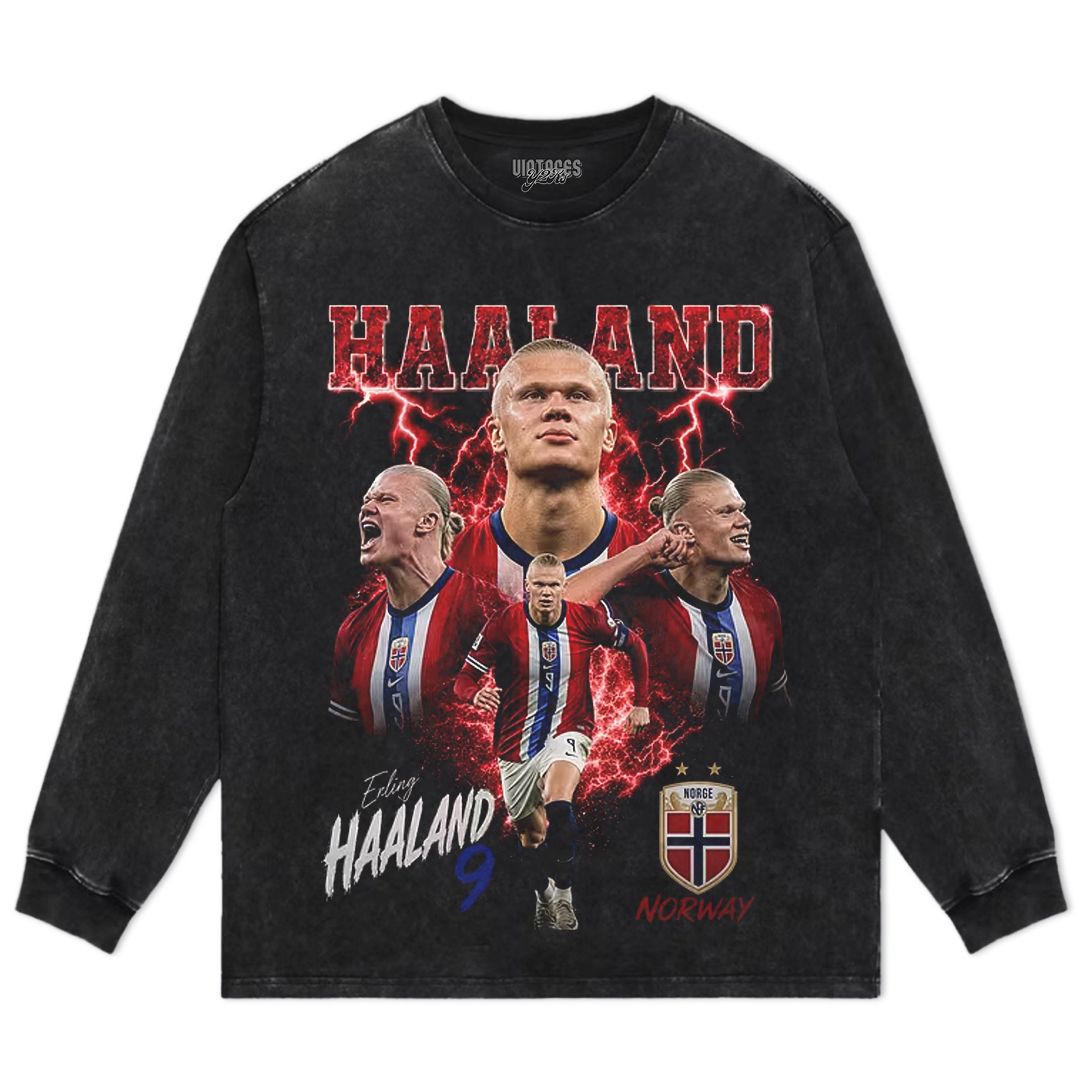 WORLD CUP 2026 ERLING HAALAND TANK TOP & TEE & LONG SLEEVE & LAYERED LS & HOODIE
