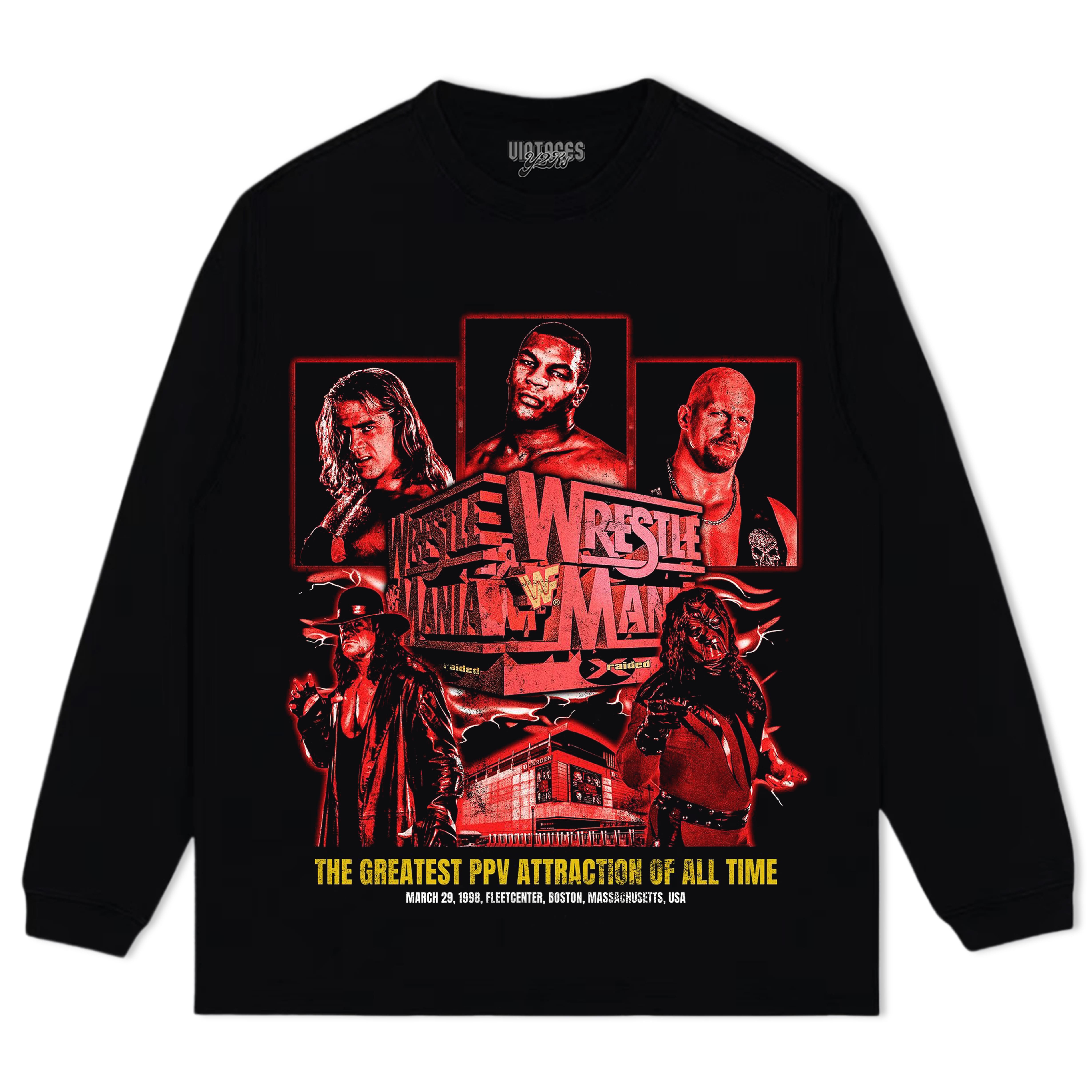WRESTLEMANIA XIV TEE & LS & HOODIE