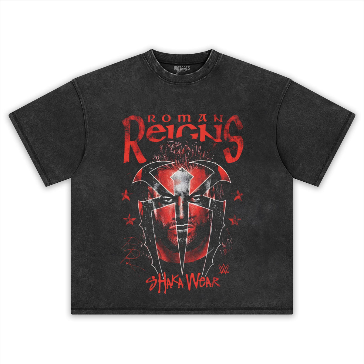 WWE X SHAKA WEAR ROMAN REIGNS TANK TOP & TEE & LONG SLEEVE & LAYERED LS & HOODIE