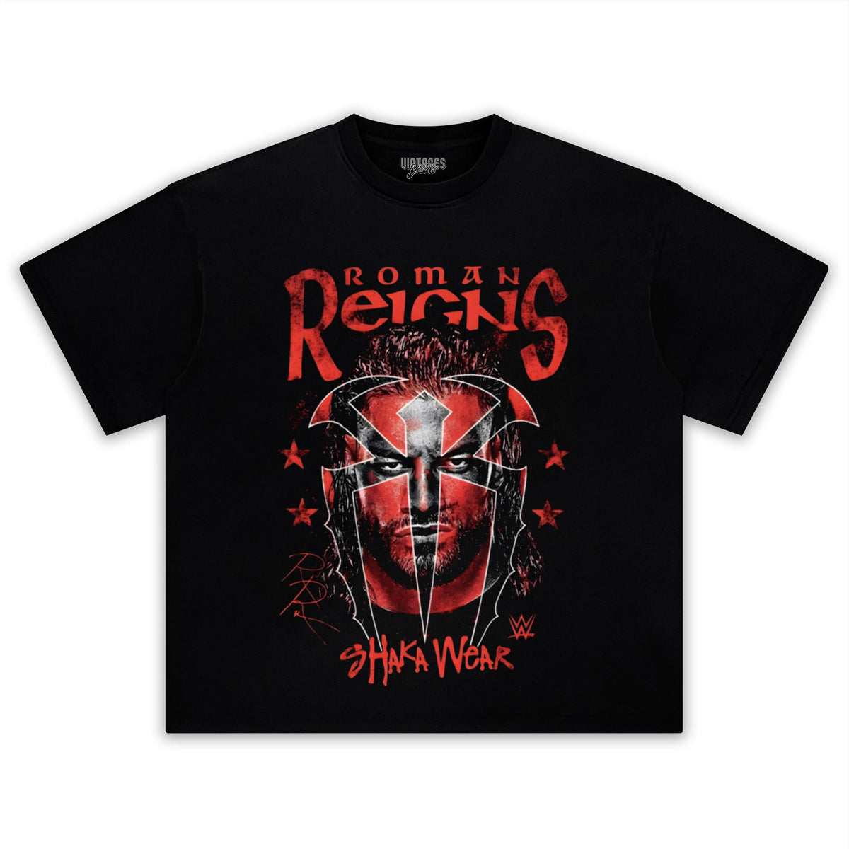 WWE X SHAKA WEAR ROMAN REIGNS TANK TOP & TEE & LONG SLEEVE & LAYERED LS & HOODIE