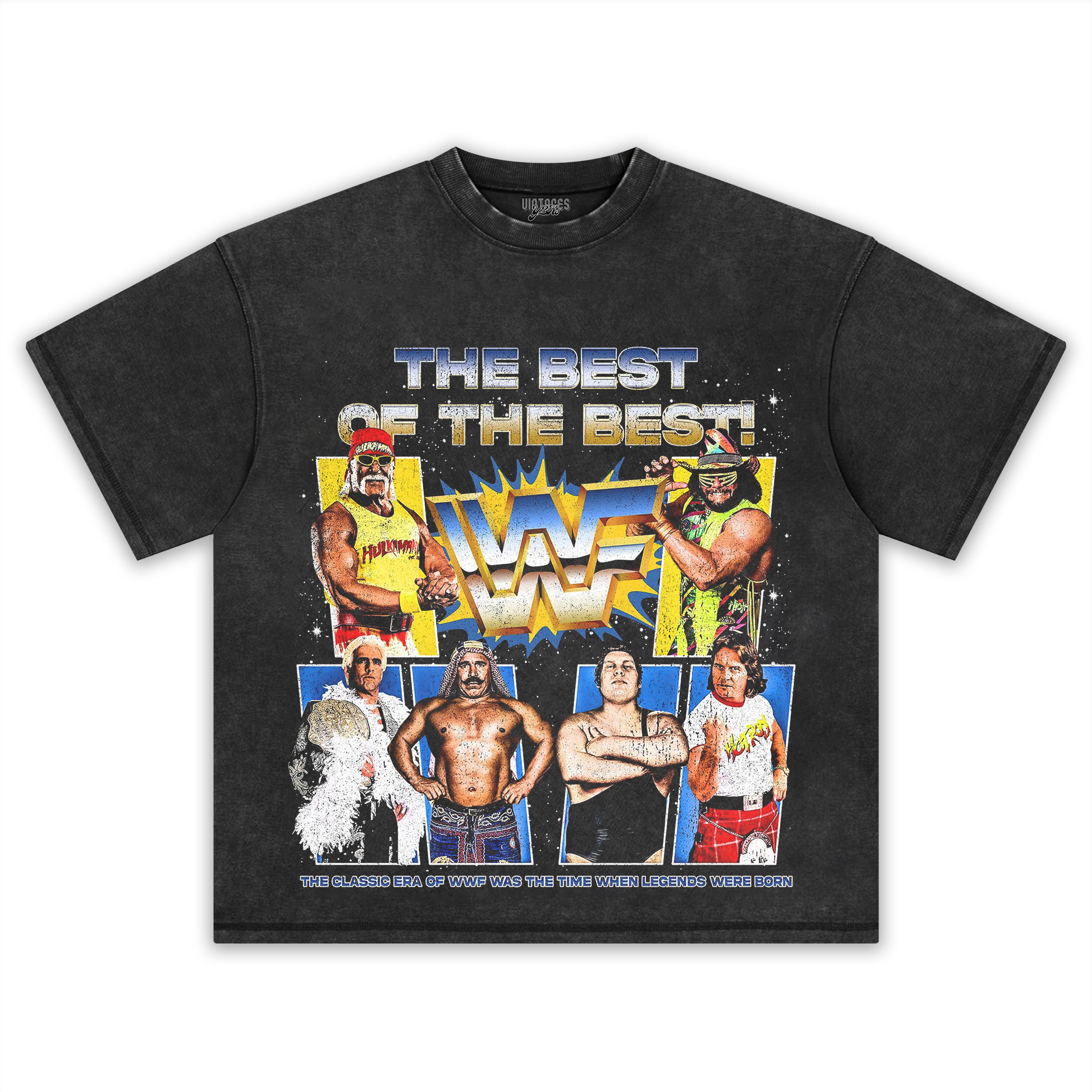 WWF CLASSIC ERA TEE & LS & HOODIE