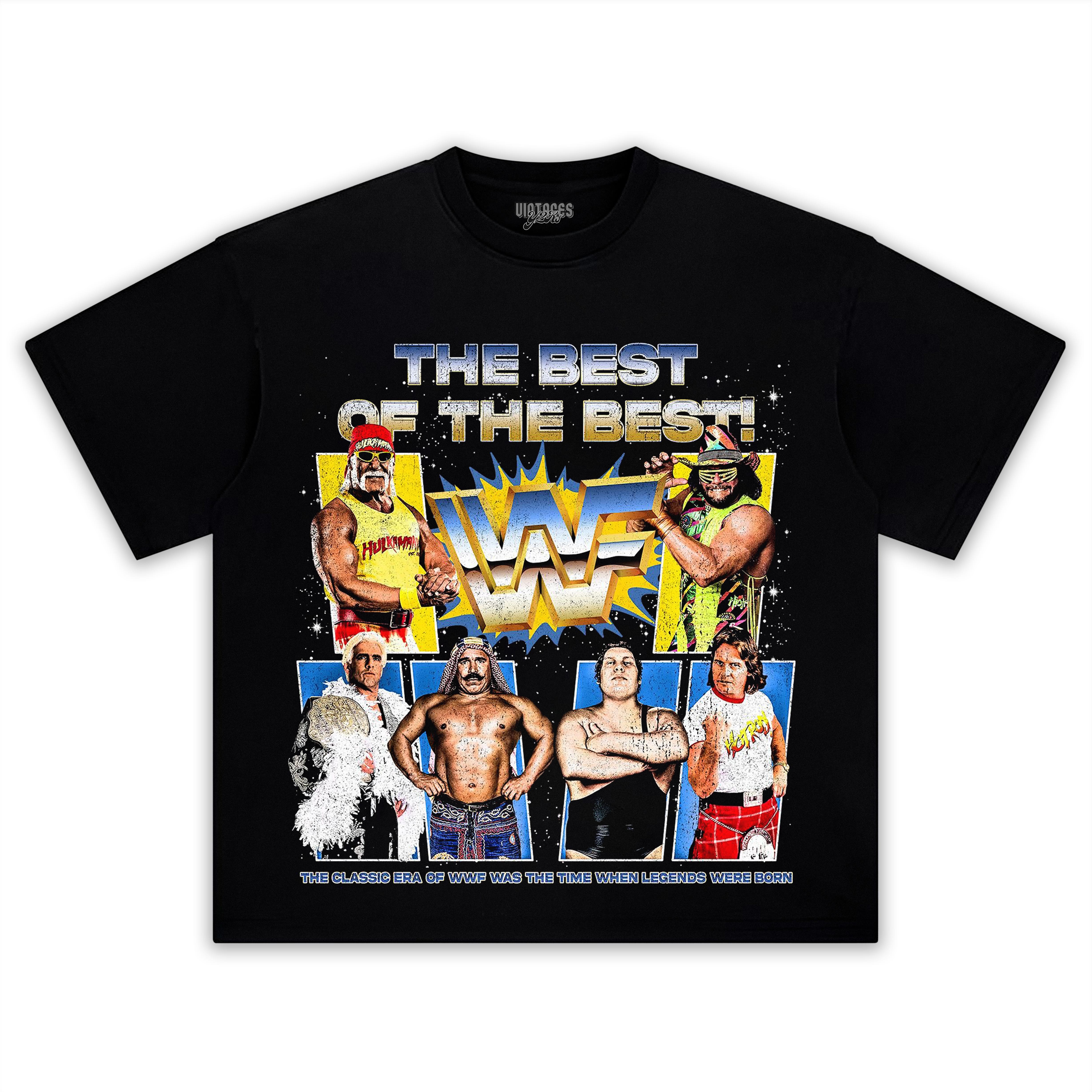 WWF CLASSIC ERA TEE & LS & HOODIE