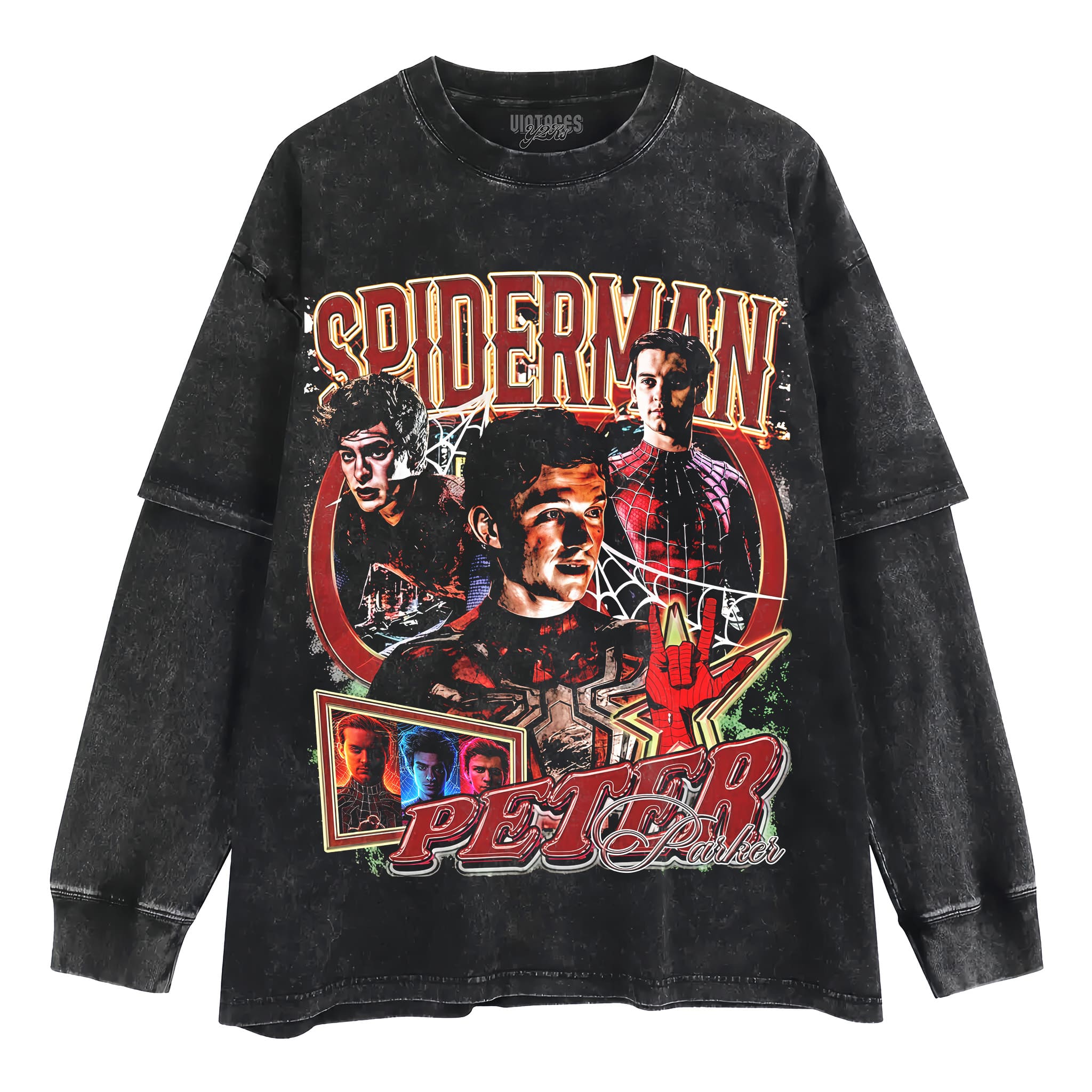 PETER PARKER LEGACY (SPIDER MAN) - TRADICIONAL TANK TOP & TEE & LONG SLEEVE & LAYERED LS & HOODIE