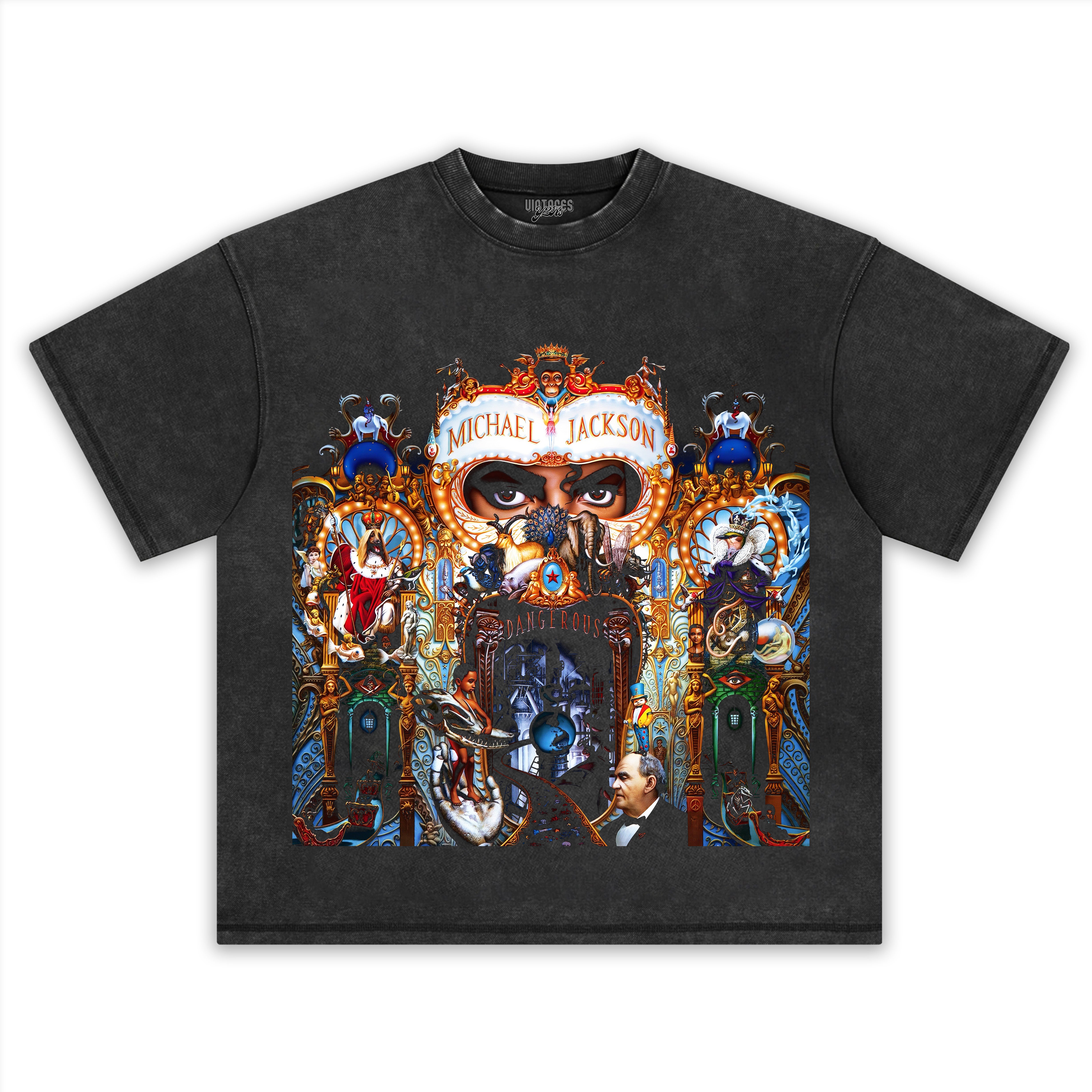 MICHAEL JACKSON DANGEROUS WORLD TOUR TANK TOP & TEE & LONG SLEEVE & LAYERED LS & HOODIE