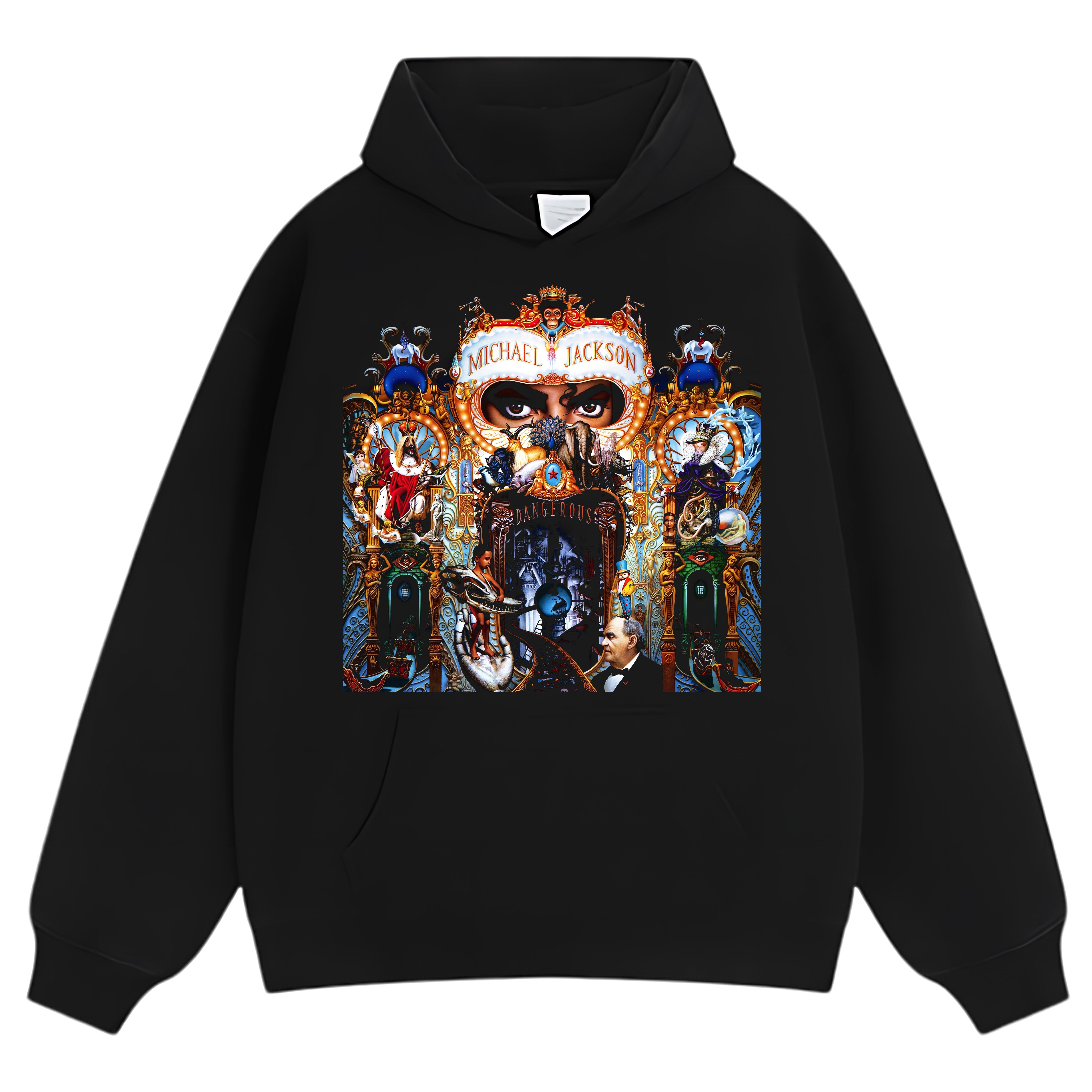 MICHAEL JACKSON DANGEROUS WORLD TOUR TANK TOP & TEE & LONG SLEEVE & LAYERED LS & HOODIE